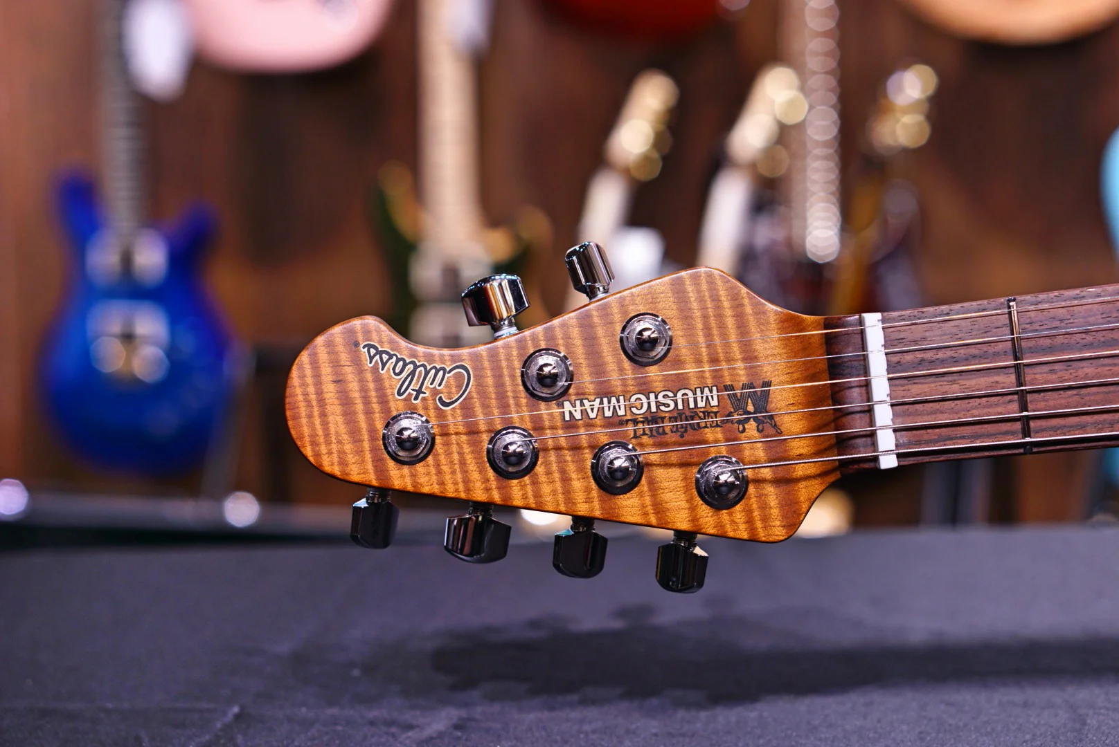 Ernie Ball Music Man Cutlass RS SSS - Maroon Mist Rosewood Fingerboard  G97814 - Image 5