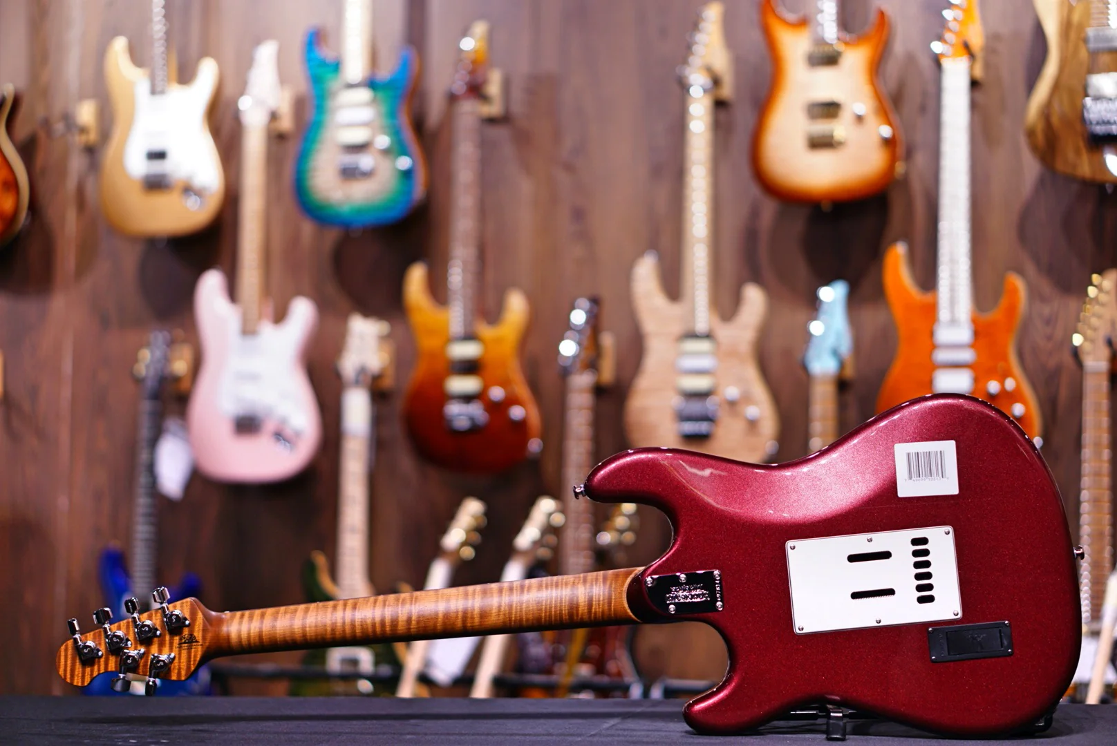 Ernie Ball Music Man Cutlass RS SSS - Maroon Mist Rosewood Fingerboard  G97814 - Image 9