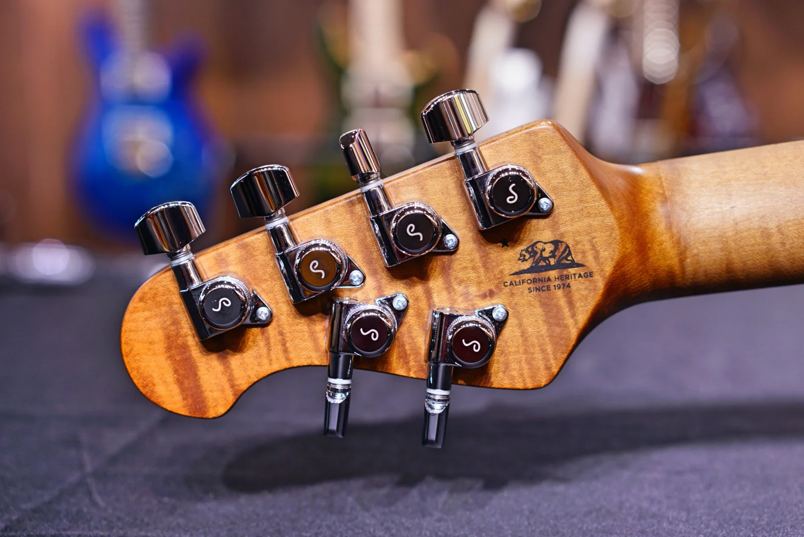 Ernie Ball Music Man Cutlass RS - Vintage Sunburst G97731 - Image 6