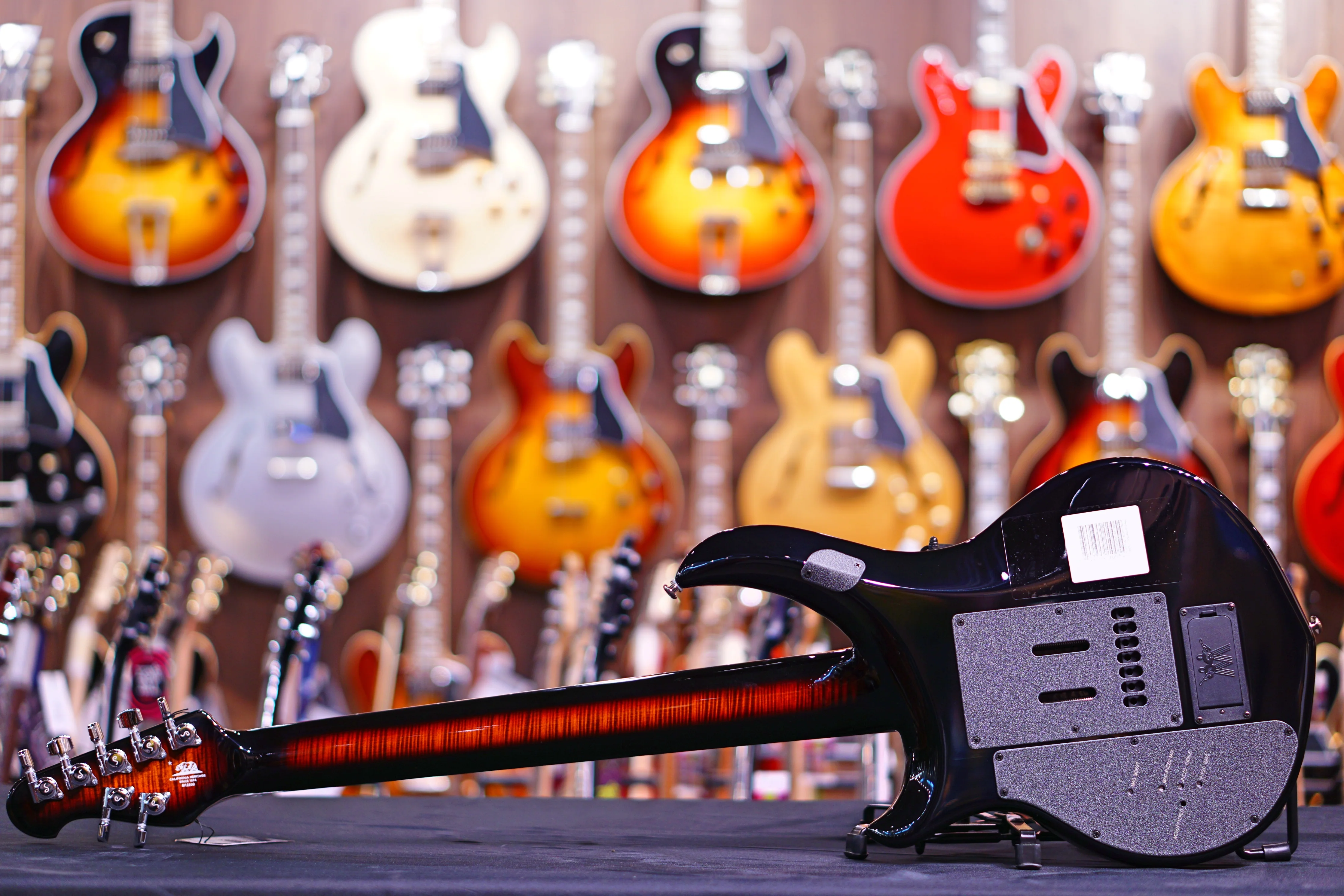 Ernie Ball Music Man John Petrucci Majesty 7 - Tiger Eye M12200 - Image 3