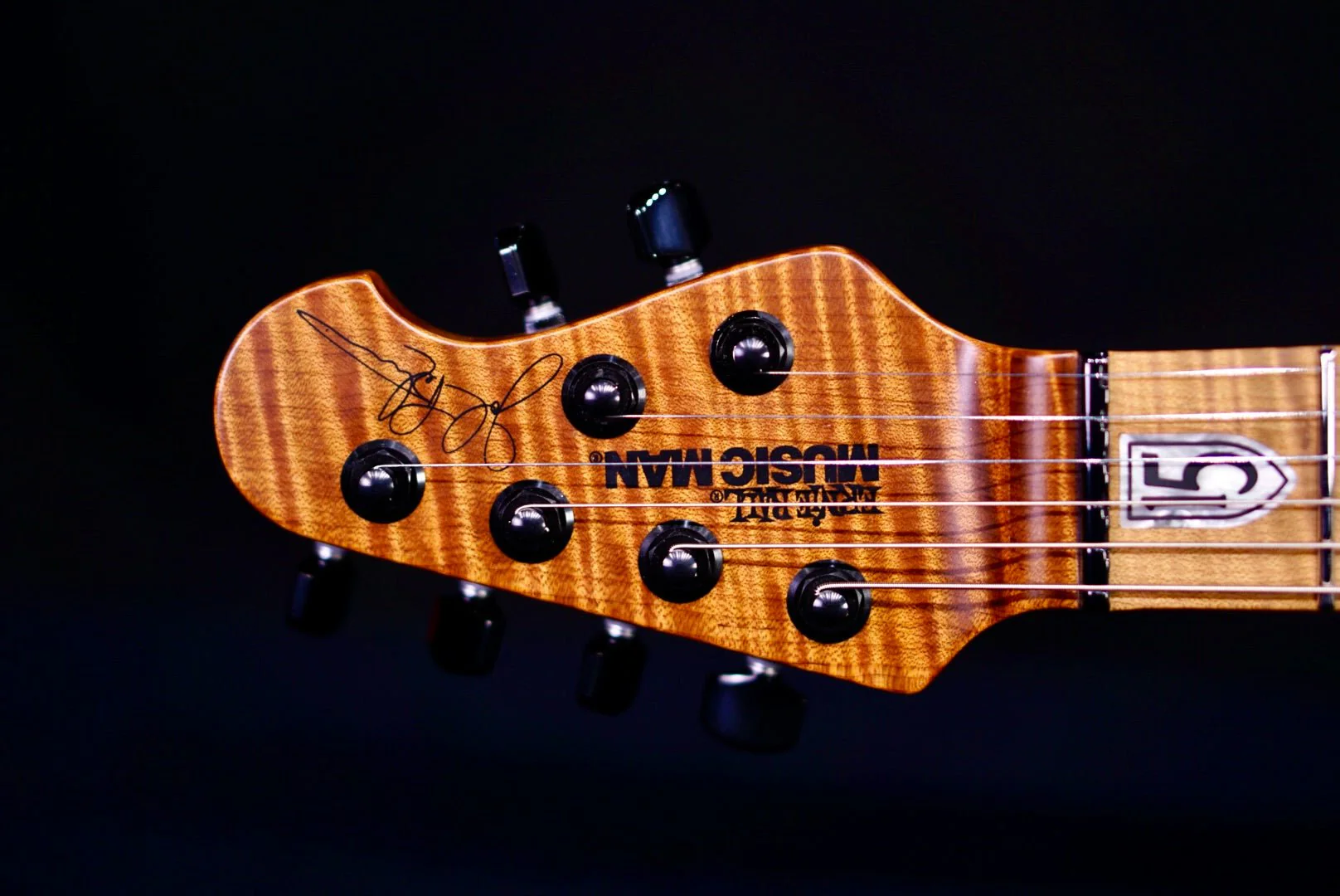 Ernie Ball Music Man JP15 Amber Waves Quilt H06757 - Image 6