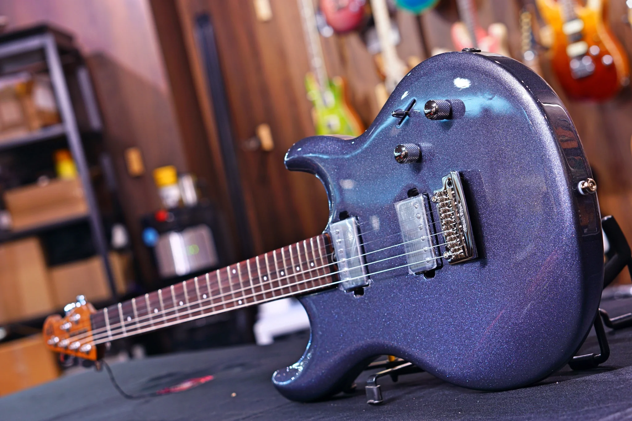 Ernie Ball Music Man Luke III HH - Bodhi Blue G96572 - Image 3