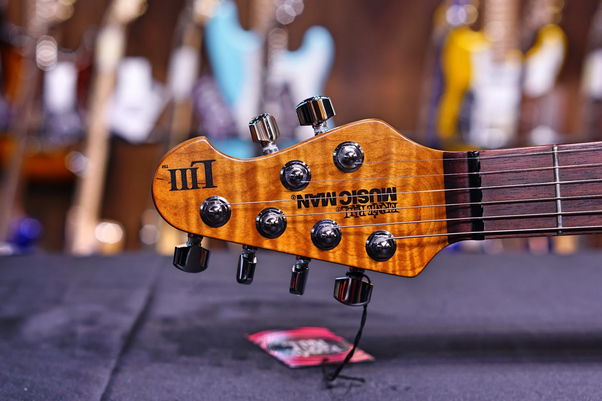 Ernie Ball Music Man Luke III HH - Bodhi Blue G96572 - Image 5