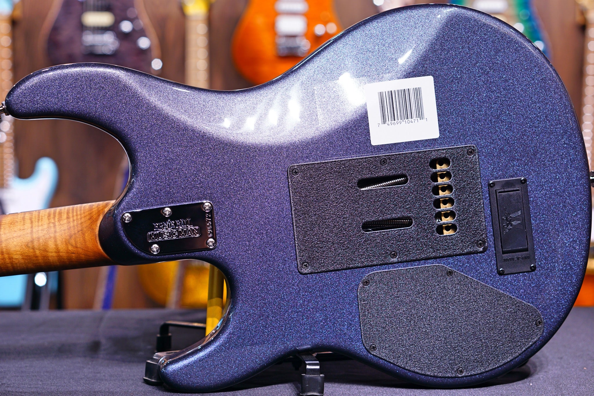 Ernie Ball Music Man Luke III HH - Bodhi Blue G96572 - Image 8