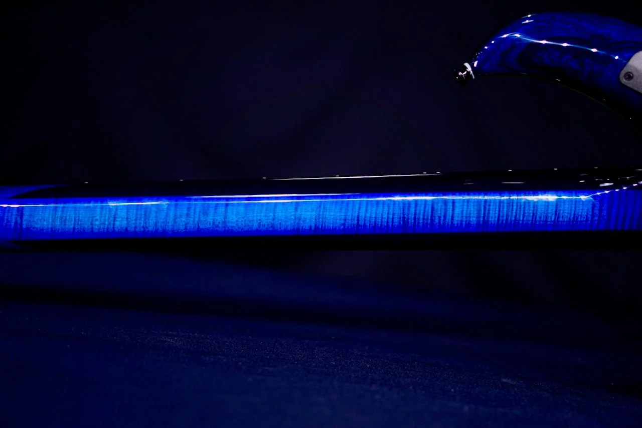 Ernie Ball Music Man Majesty Blue Ink BFR M019928 - Image 7