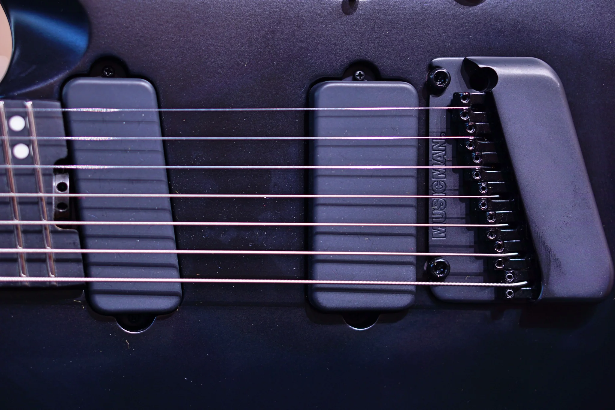 Ernie ball Musicman Kaizen 7 Spectraflare apollo black S08373 - Image 3