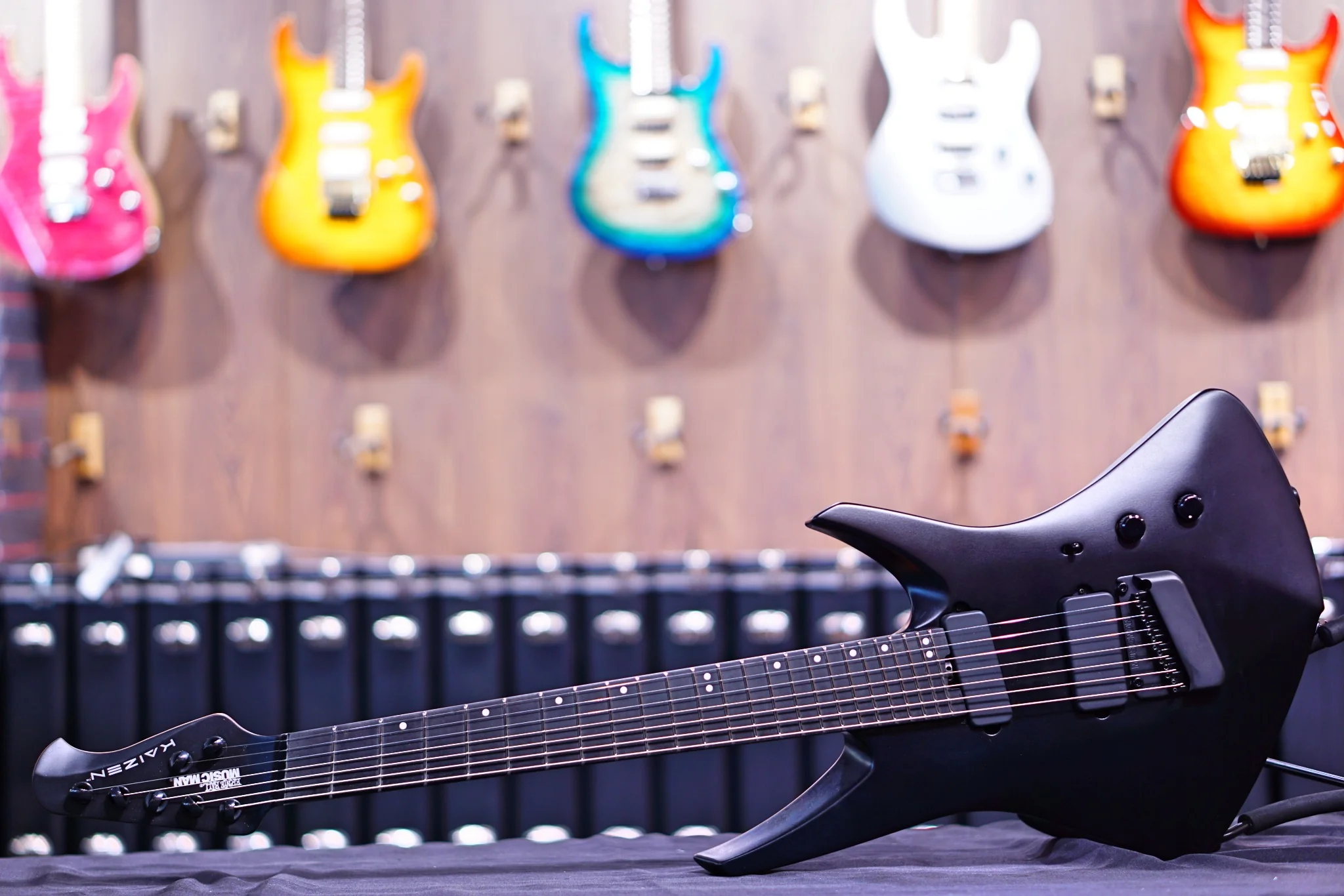 Ernie ball Musicman Kaizen 7 Spectraflare apollo black S08373 - Image 4