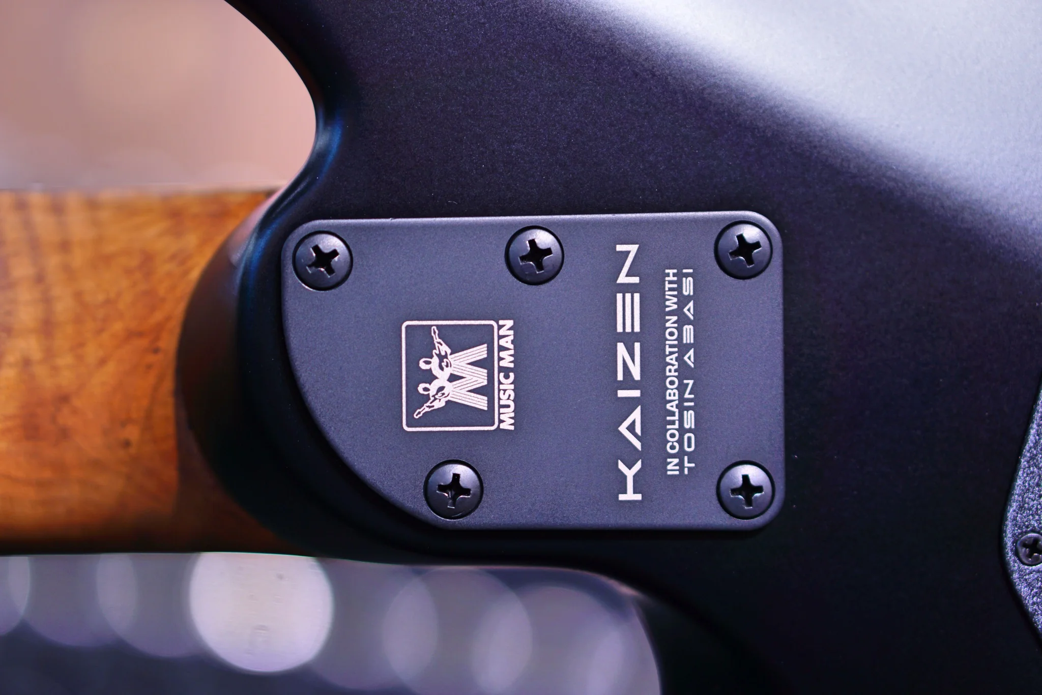 Ernie ball Musicman Kaizen 7 Spectraflare apollo black S08373 - Image 5