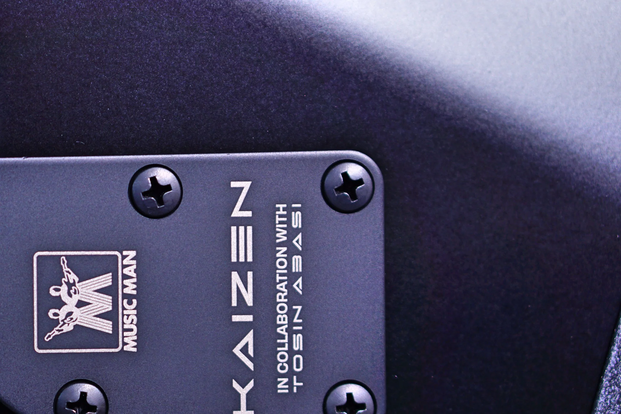 Ernie ball Musicman Kaizen 7 Spectraflare apollo black S08373 - Image 6