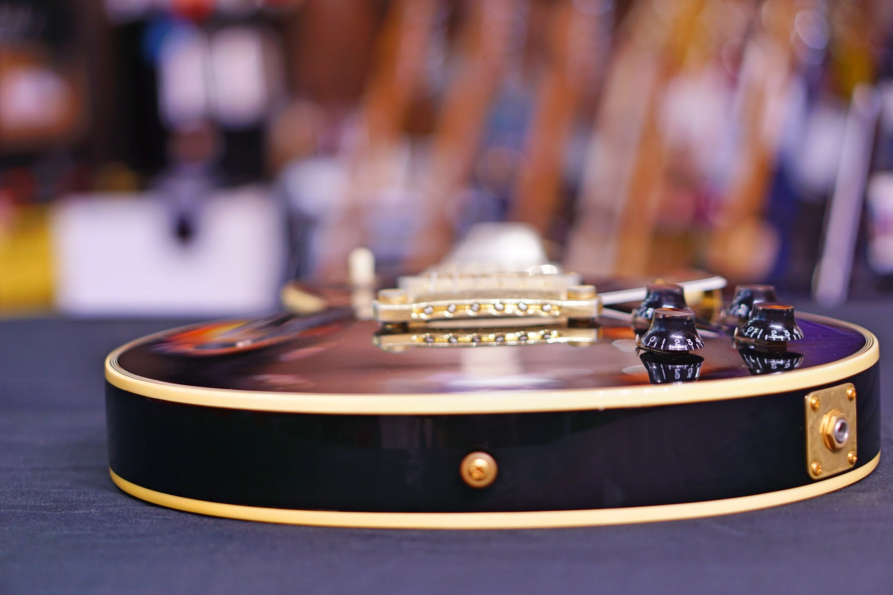 Gibson ES Les Paul Custom Black Beauty VOS ESLPBB15EBGH1 - Image 6