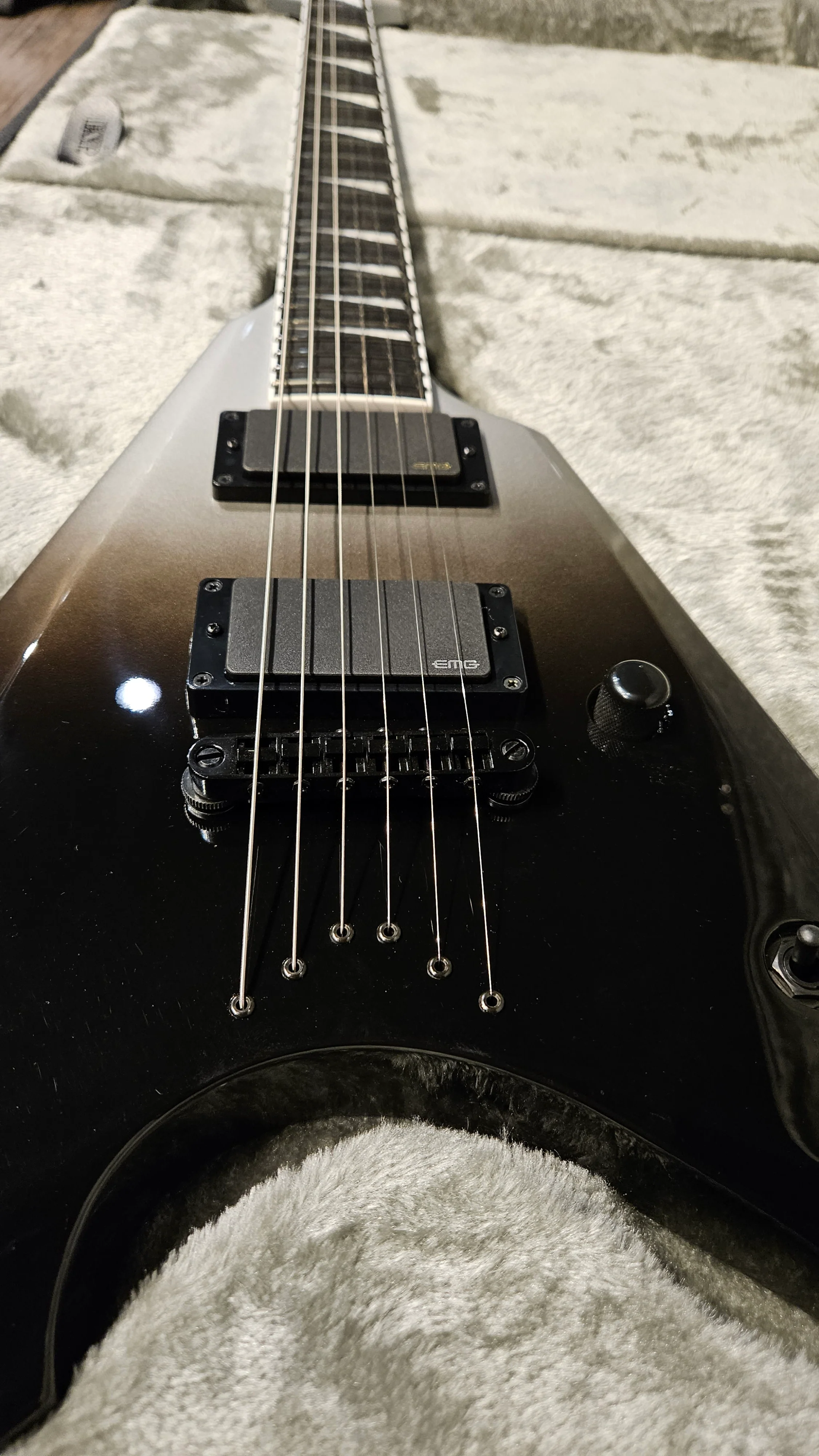 ESP E-II ARROW FR Black silver fade ES4461223 - Image 11