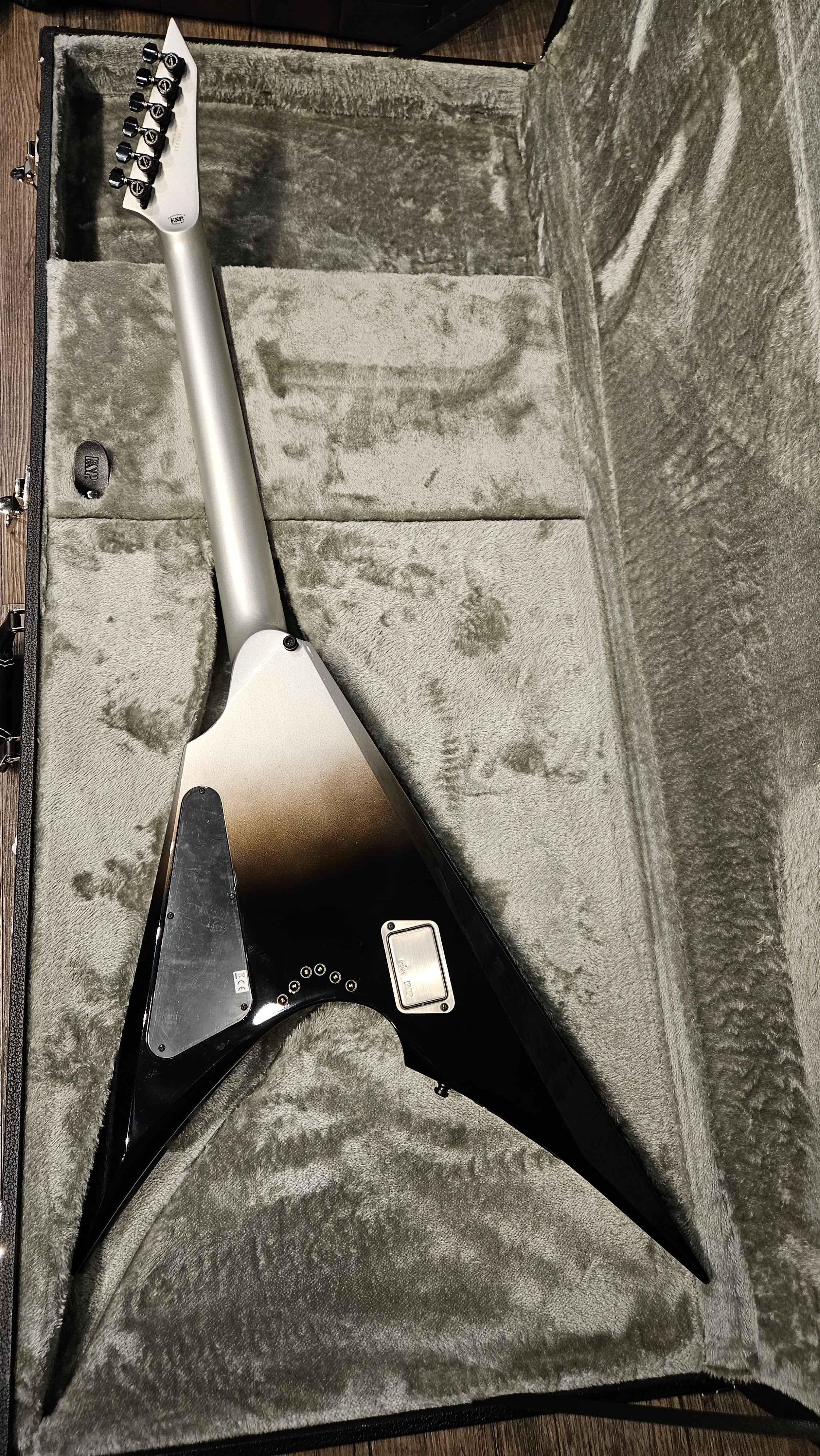 ESP E-II ARROW FR Black silver fade ES4461223 - Image 12