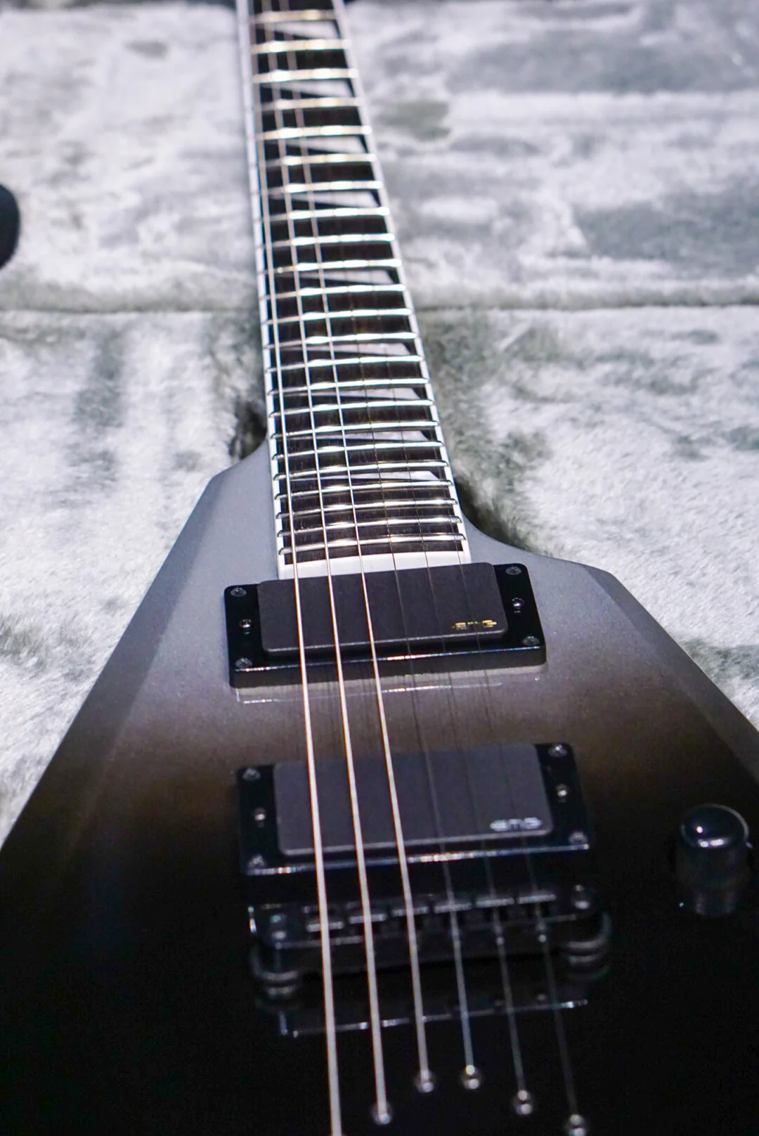 ESP E-II ARROW FR Black silver fade ES4461223 - Image 5