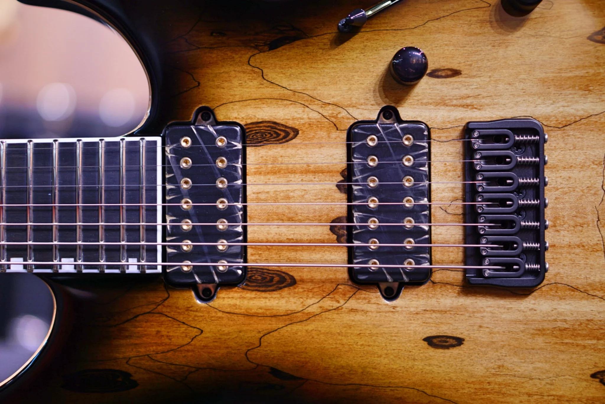 ESP E-II M-II 7 NT DARK BROWN NATURAL BURST ES6402203 - Image 4