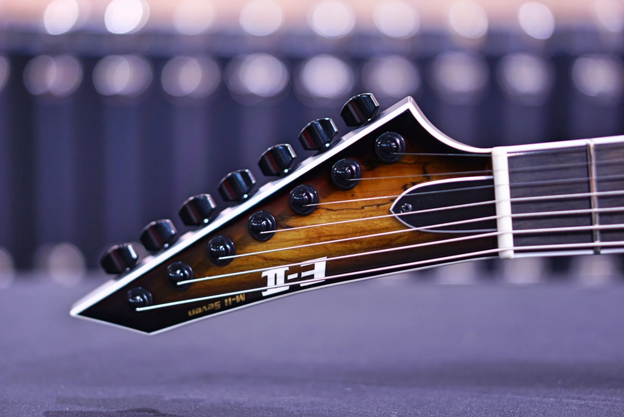 ESP E-II M-II 7 NT DARK BROWN NATURAL BURST ES6402203 - Image 7