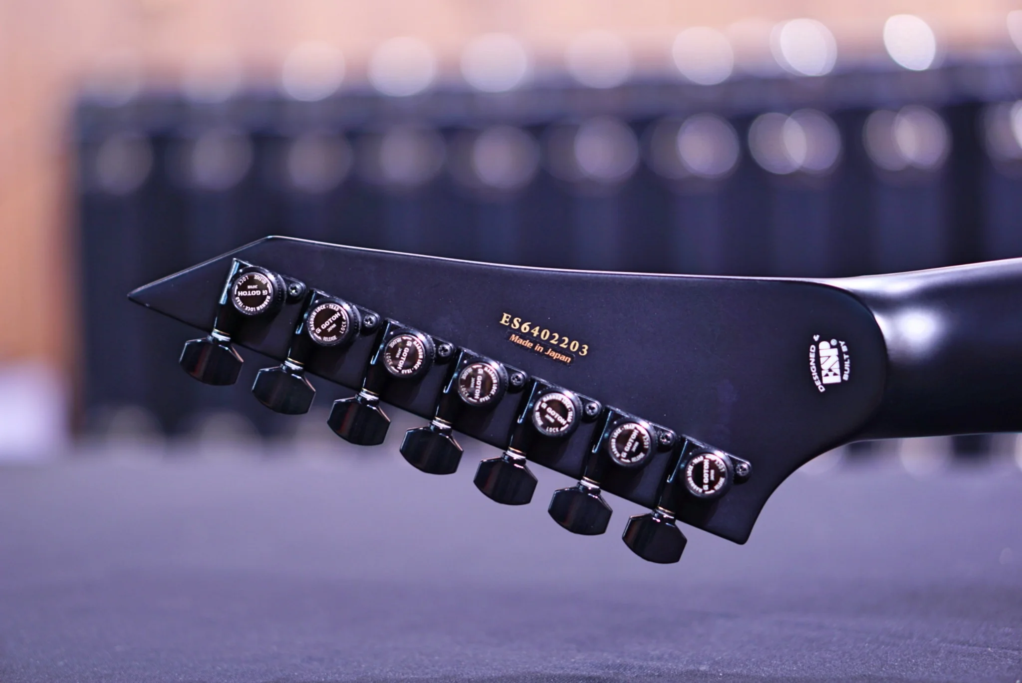 ESP E-II M-II 7 NT DARK BROWN NATURAL BURST ES6402203 - Image 8