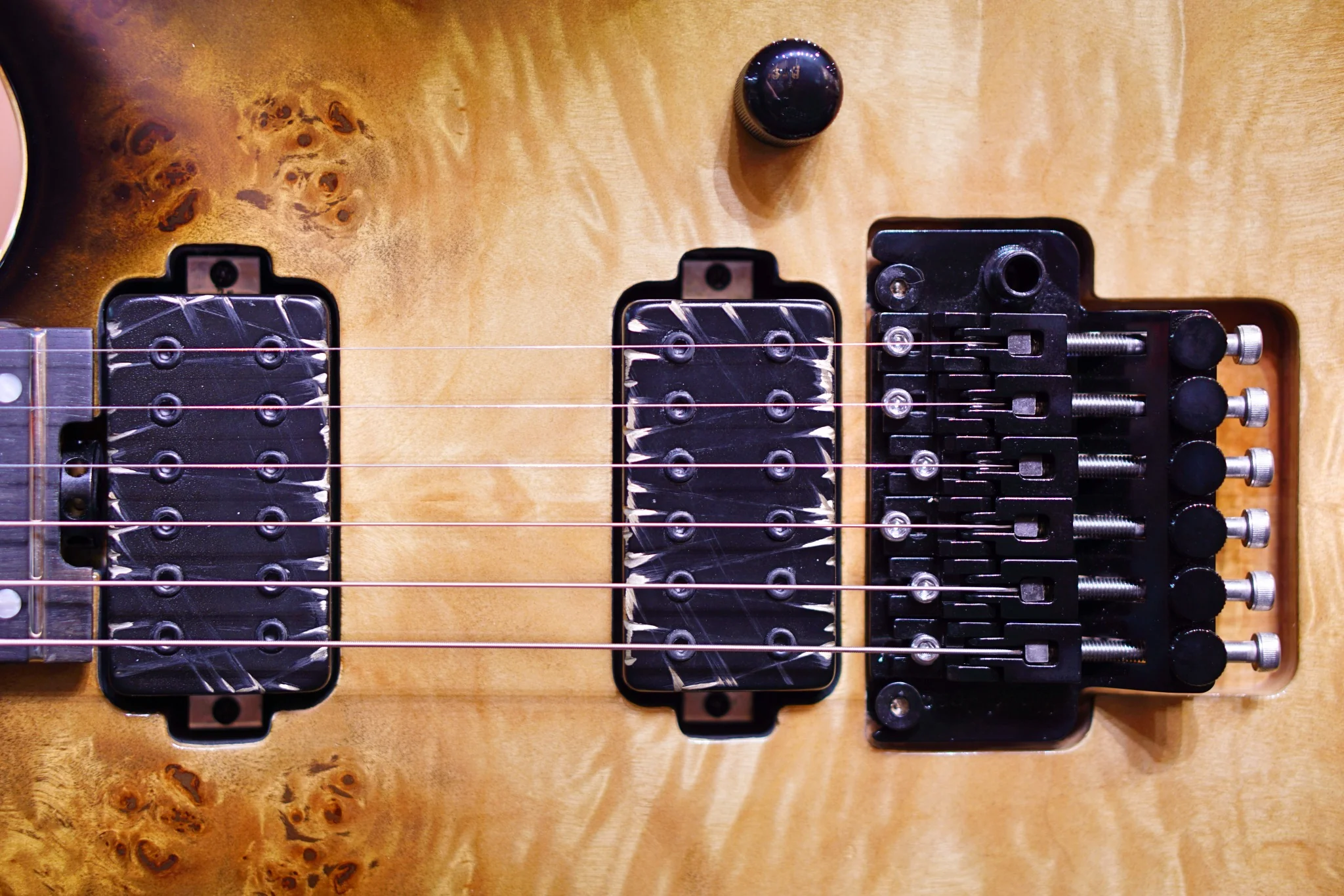 ESP E-II SN-2 Electric Guitar - Nebula Black Burst ES3614203 - Image 3