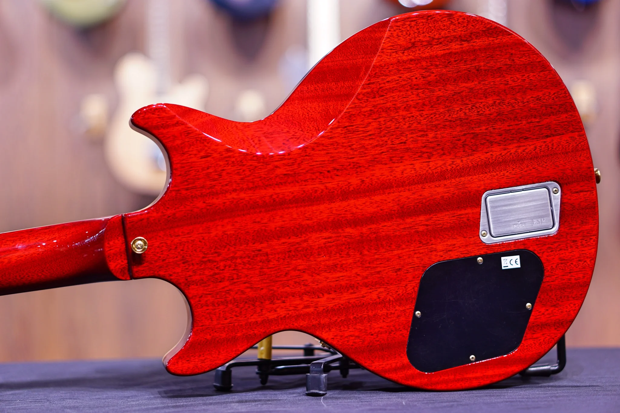 ESP Kirk Hammett DC see thru black Cherry E9530212 - Image 6