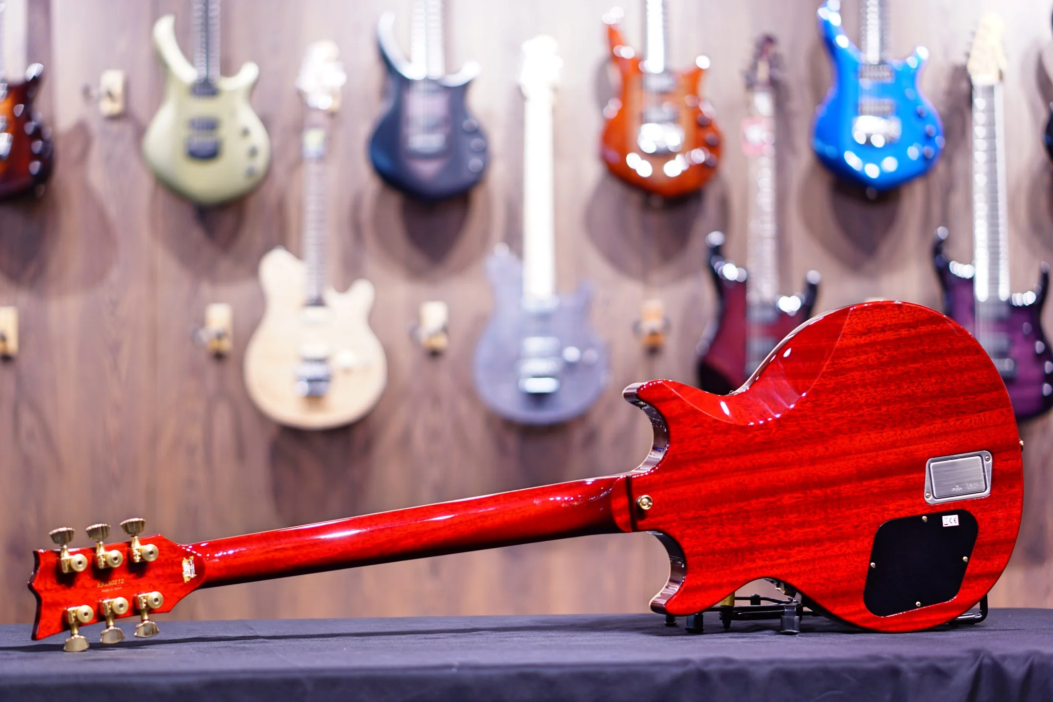 ESP Kirk Hammett DC see thru black Cherry E9530212 - Image 7