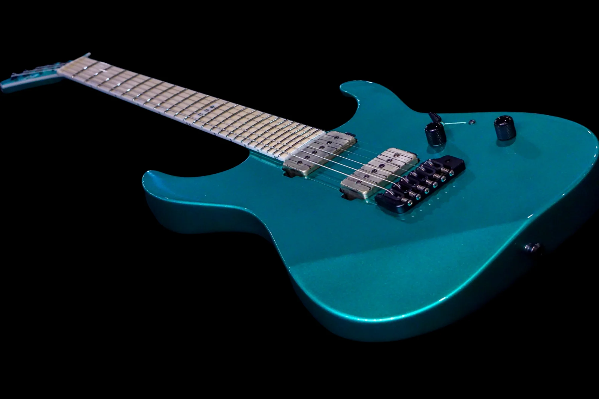 ESP E-II M-II HST/P90 Metallic Seaform Green ES0090213 - Image 11