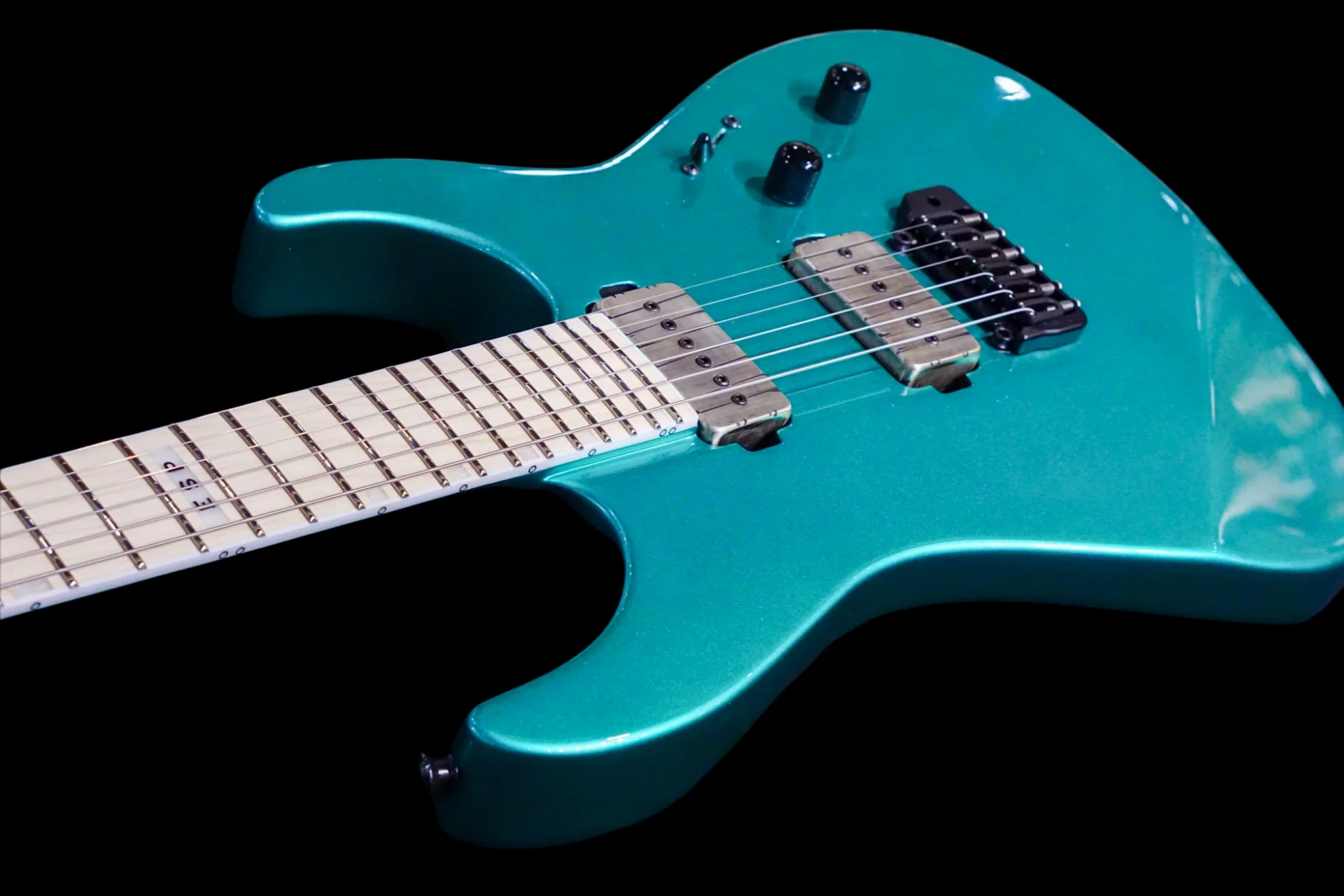 ESP E-II M-II HST/P90 Metallic Seaform Green ES0090213 - Image 12