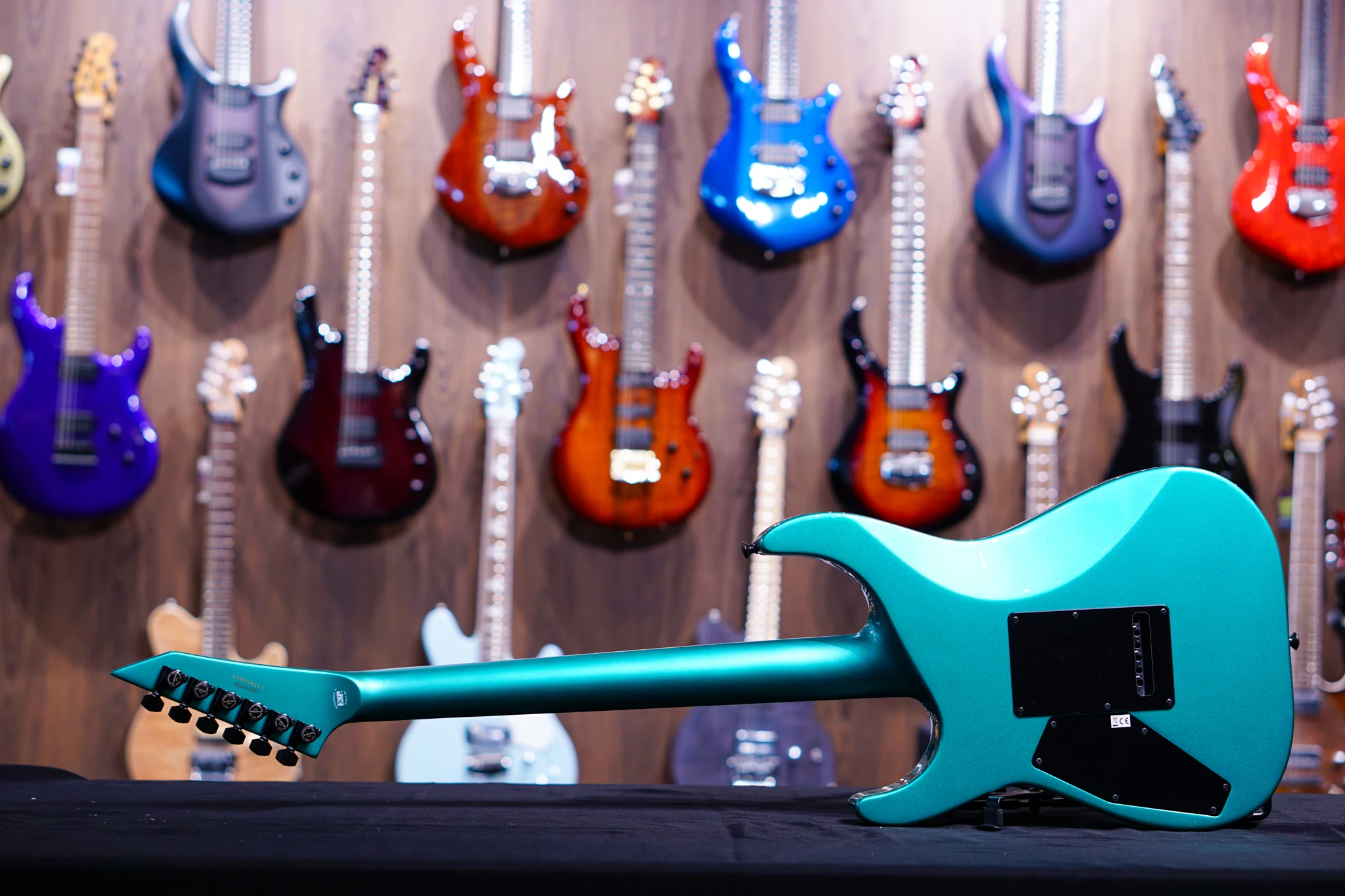 ESP E-II M-II HST/P90 Metallic Seaform Green ES0090213 - Image 6