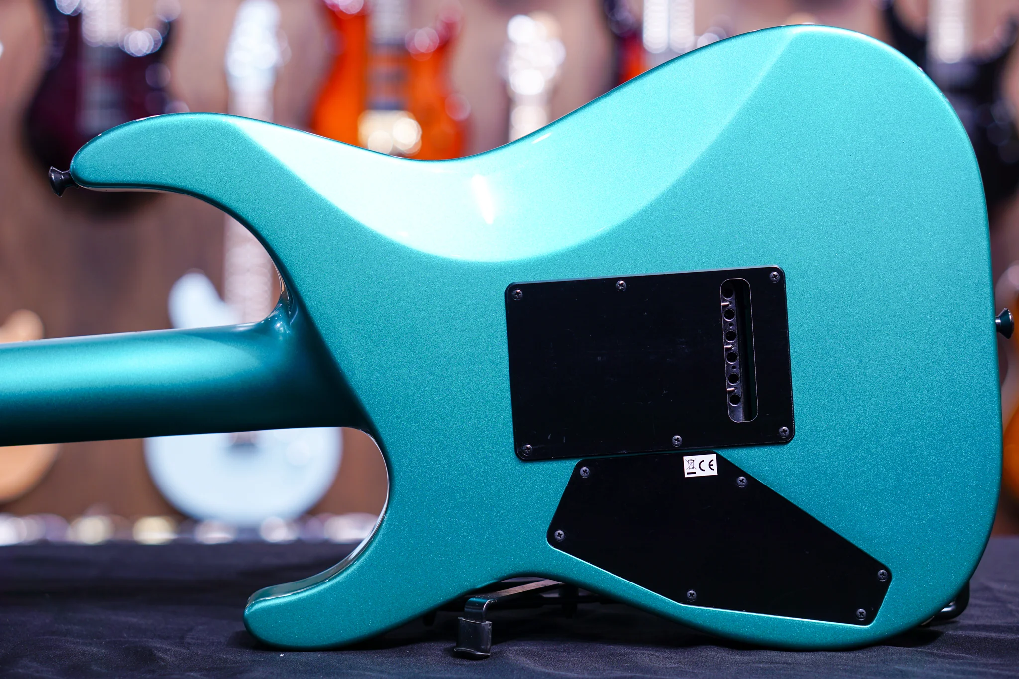 ESP E-II M-II HST/P90 Metallic Seaform Green ES0090213 - Image 7