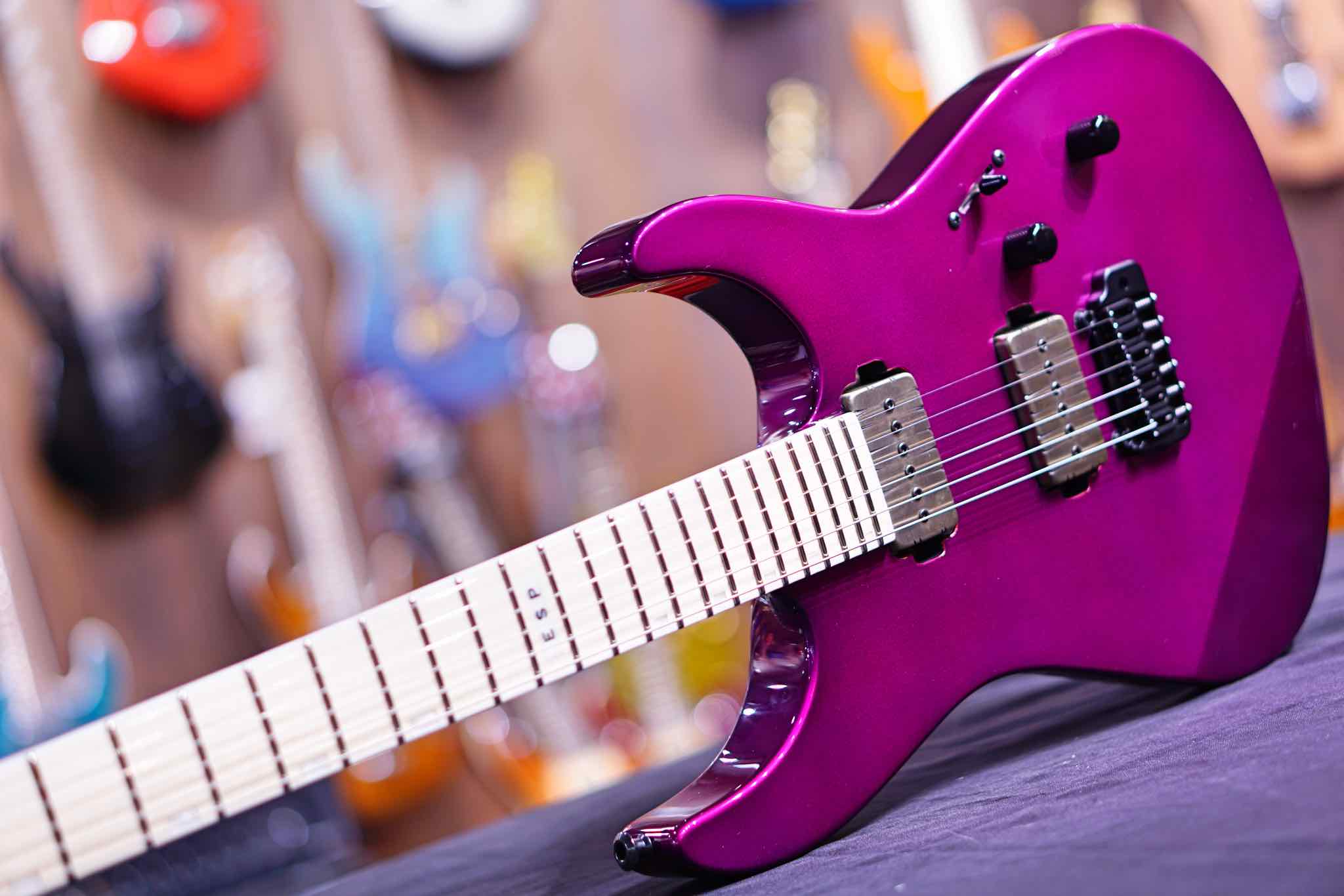 ESP E-II M-II HST/P90 Voodoo Purple ES1520213 - Image 4
