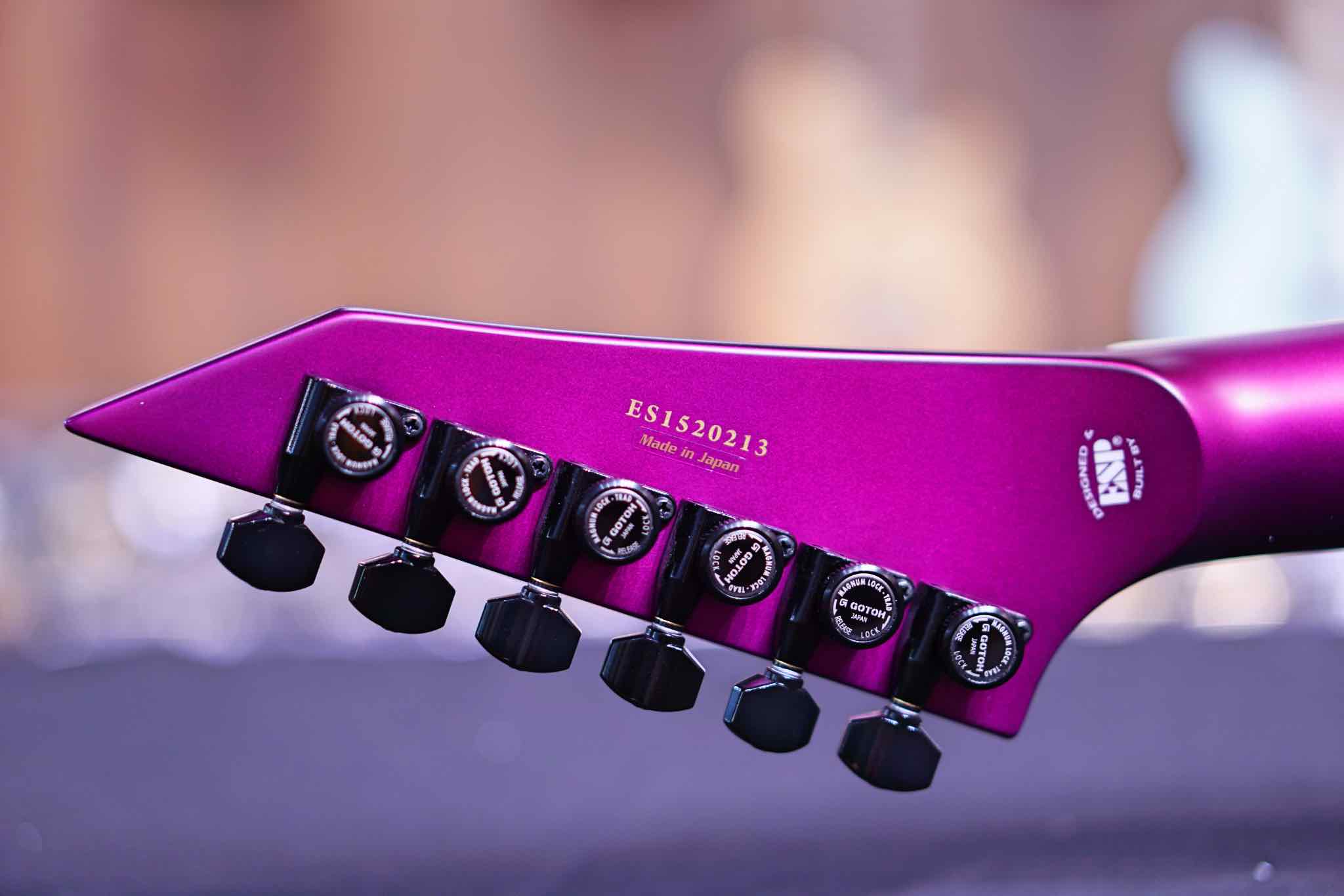 ESP E-II M-II HST/P90 Voodoo Purple ES1520213 - Image 7