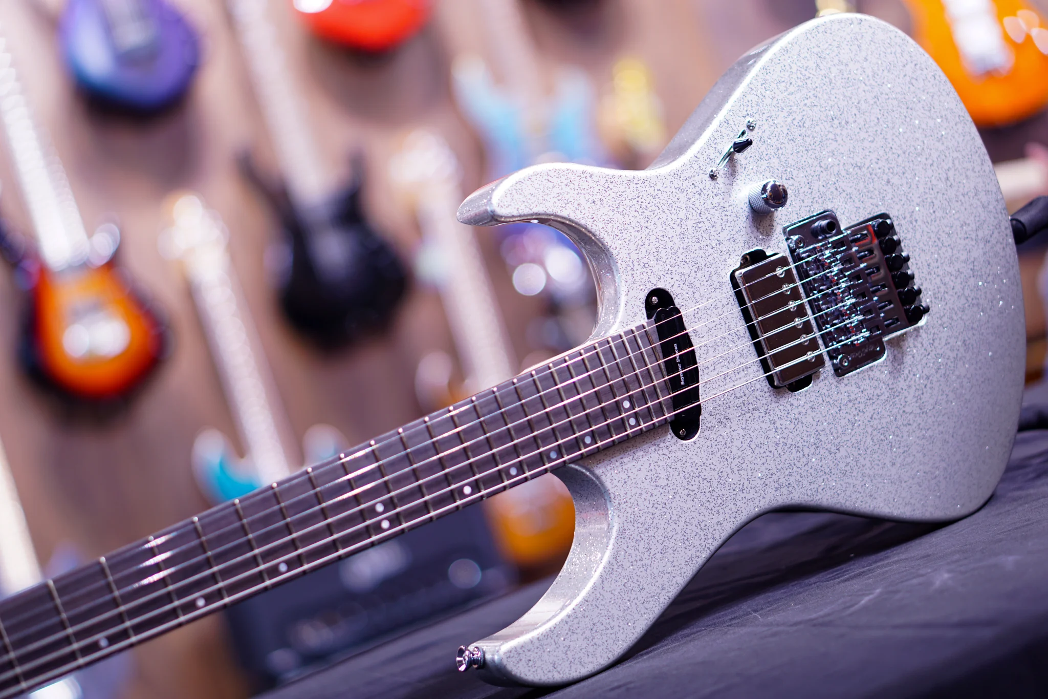 ESP original Maverick Silver Sparkle E5530212 - Image 4