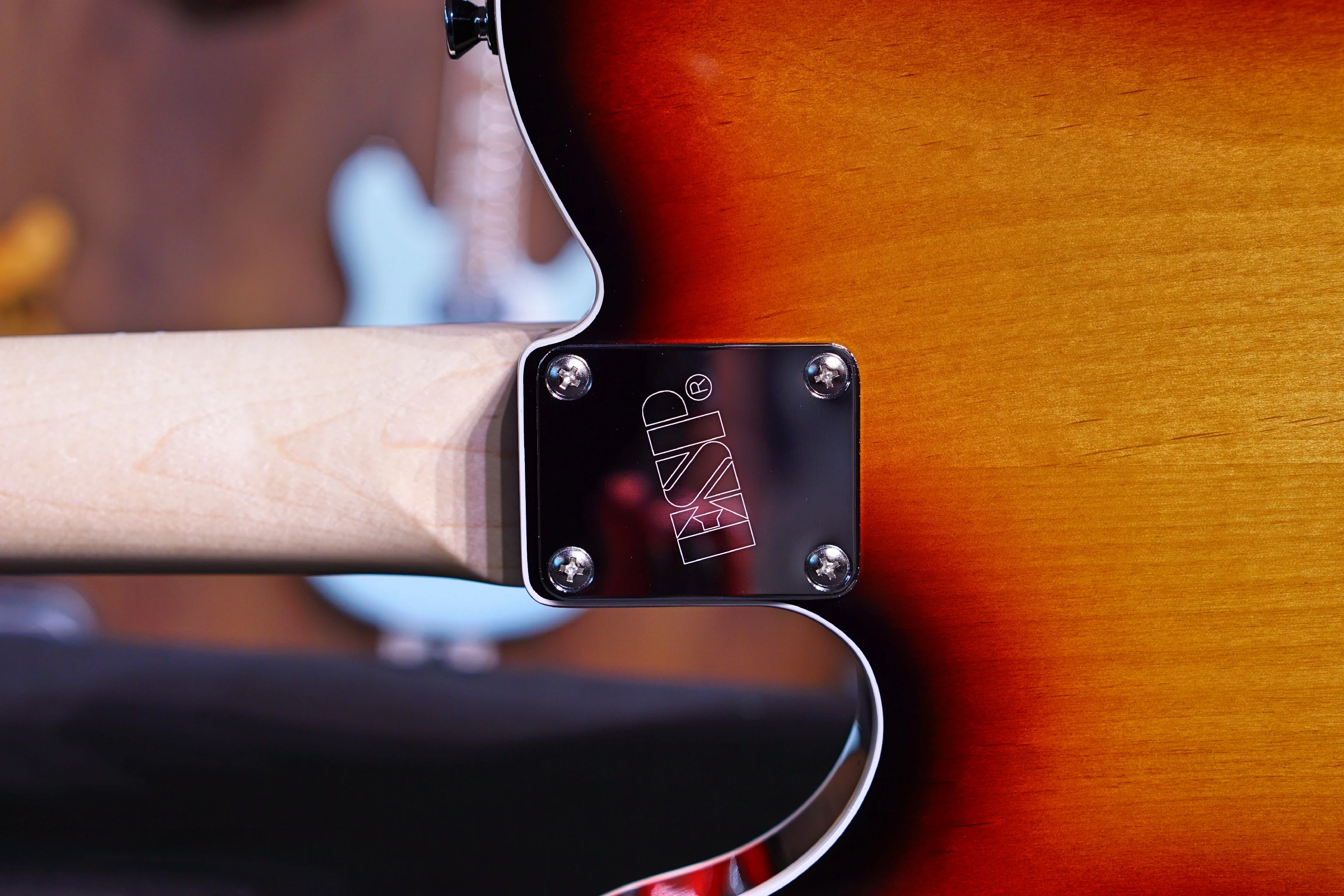 ESP RON WOOD 3 Tone Sunburst E8171202 - Image 8