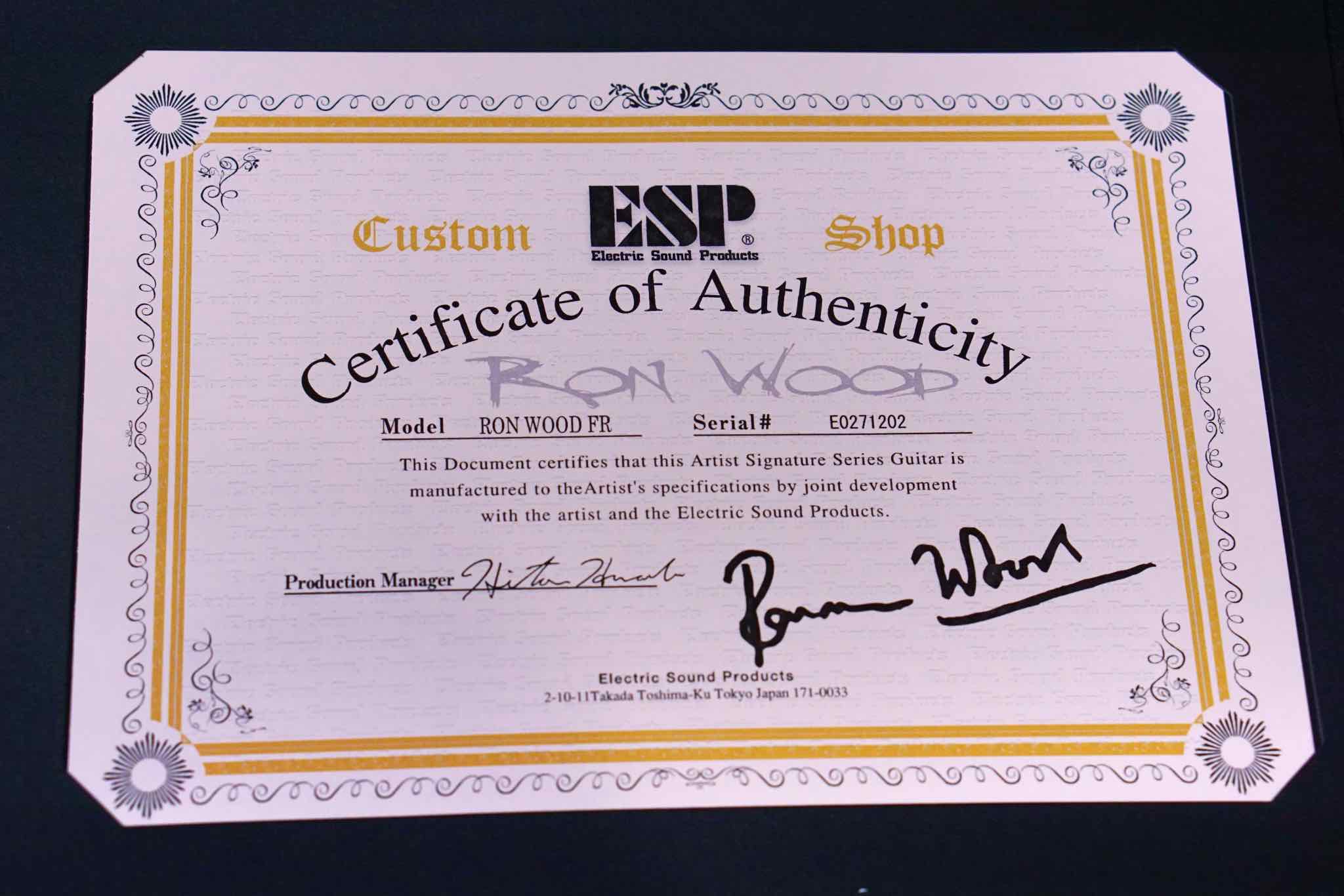 ESP RON WOOD Fiesta red E0271202 - Image 8