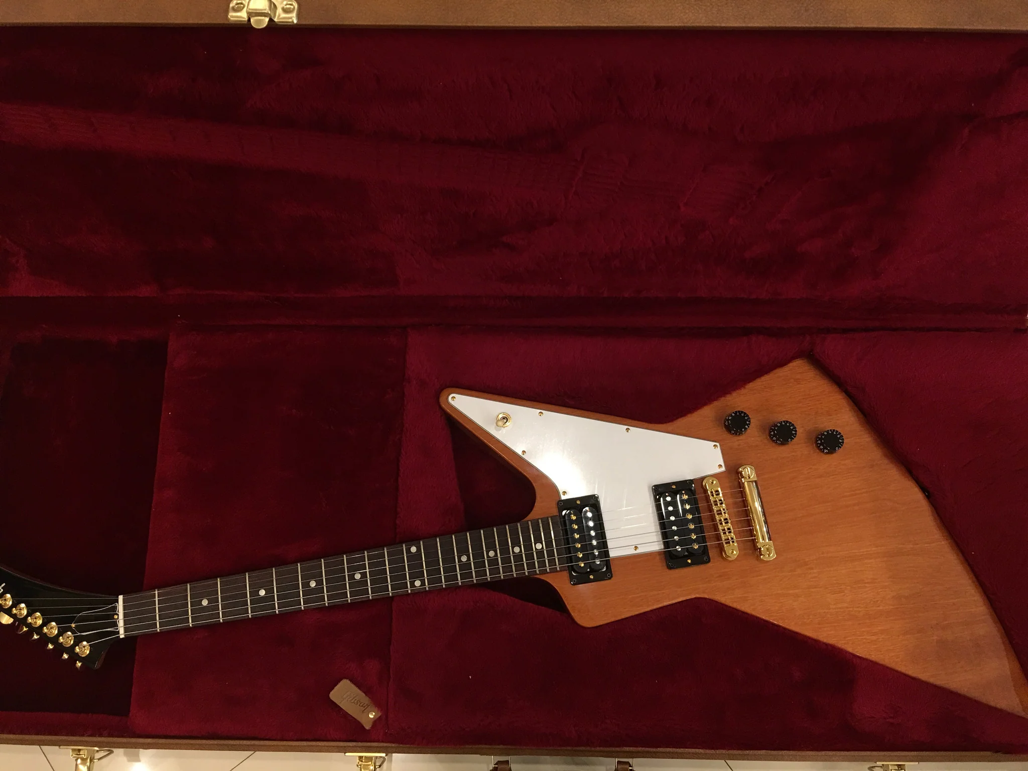 Gibson Explorer 76 Reissue 2016 Limited Proprietary Natural DSXR16NAGH3 - Image 3