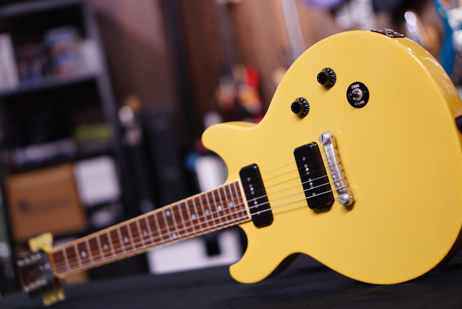 Gibson Les Paul Special Double Cut 2015 Trans. Yellow LPSD15YTSN1 - Image 3