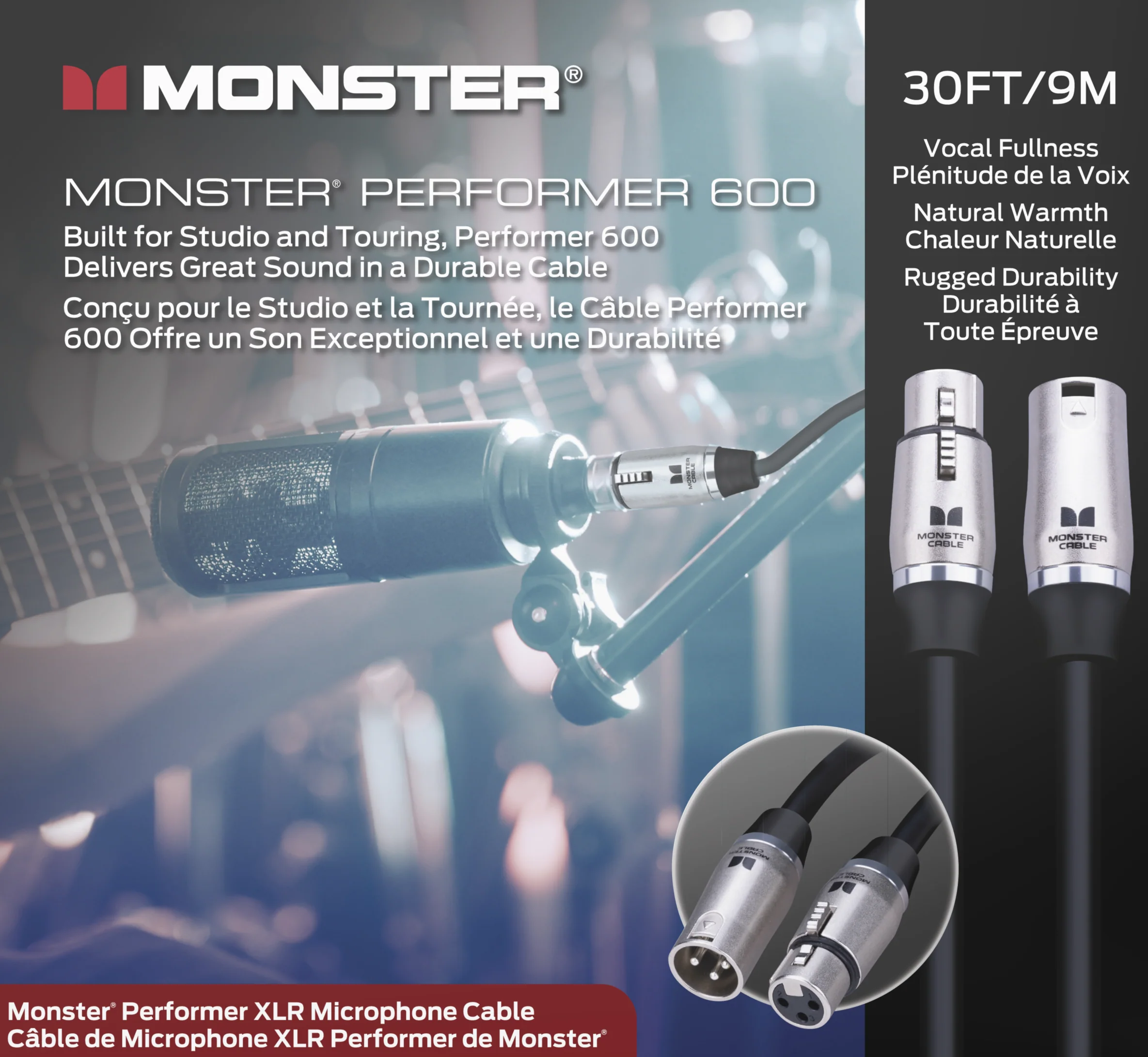Monster® Prolink Performer™ 600 Microphone Cable - Image 3