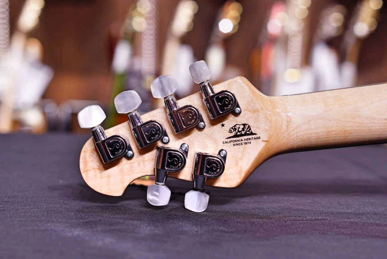 Ernie Ball Music Man Axis natural flame - Image 6