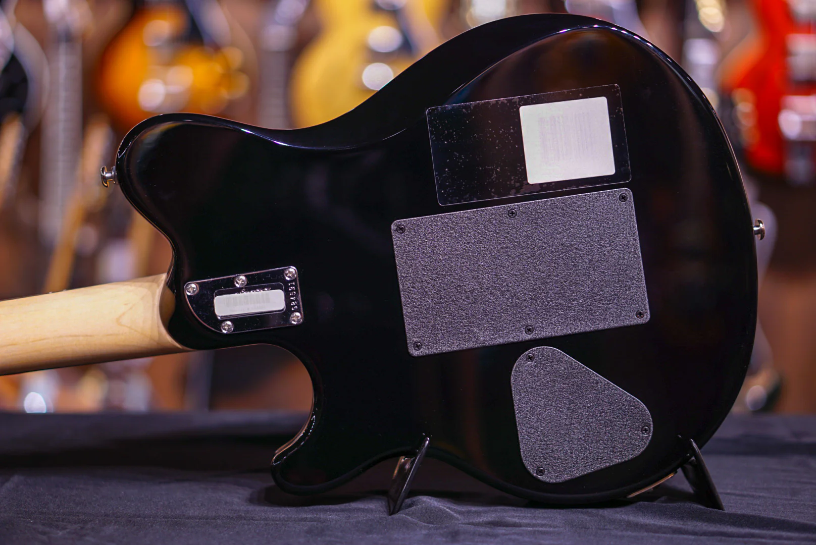 Ernie Ball Music Man Axis Natural Quilt Match Headstock G85124 - Image 8