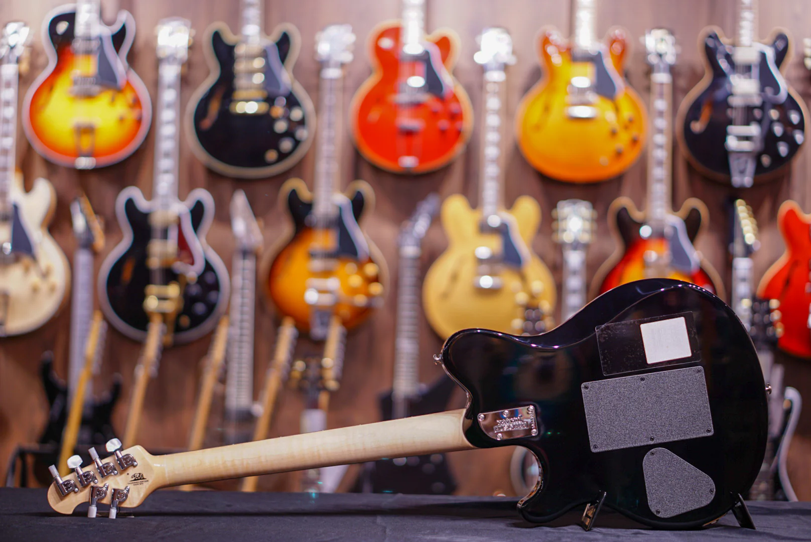 Ernie Ball Music Man Axis Natural Quilt Match Headstock G85124 - Image 9