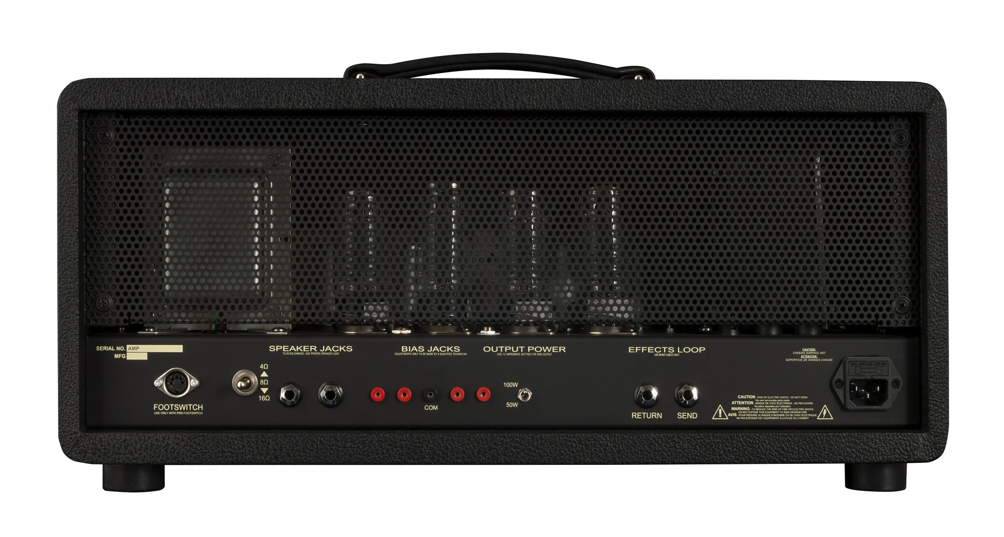 PRS Archon 100-watt Tube Head - Stealth Black  (USA MADE) - Image 3