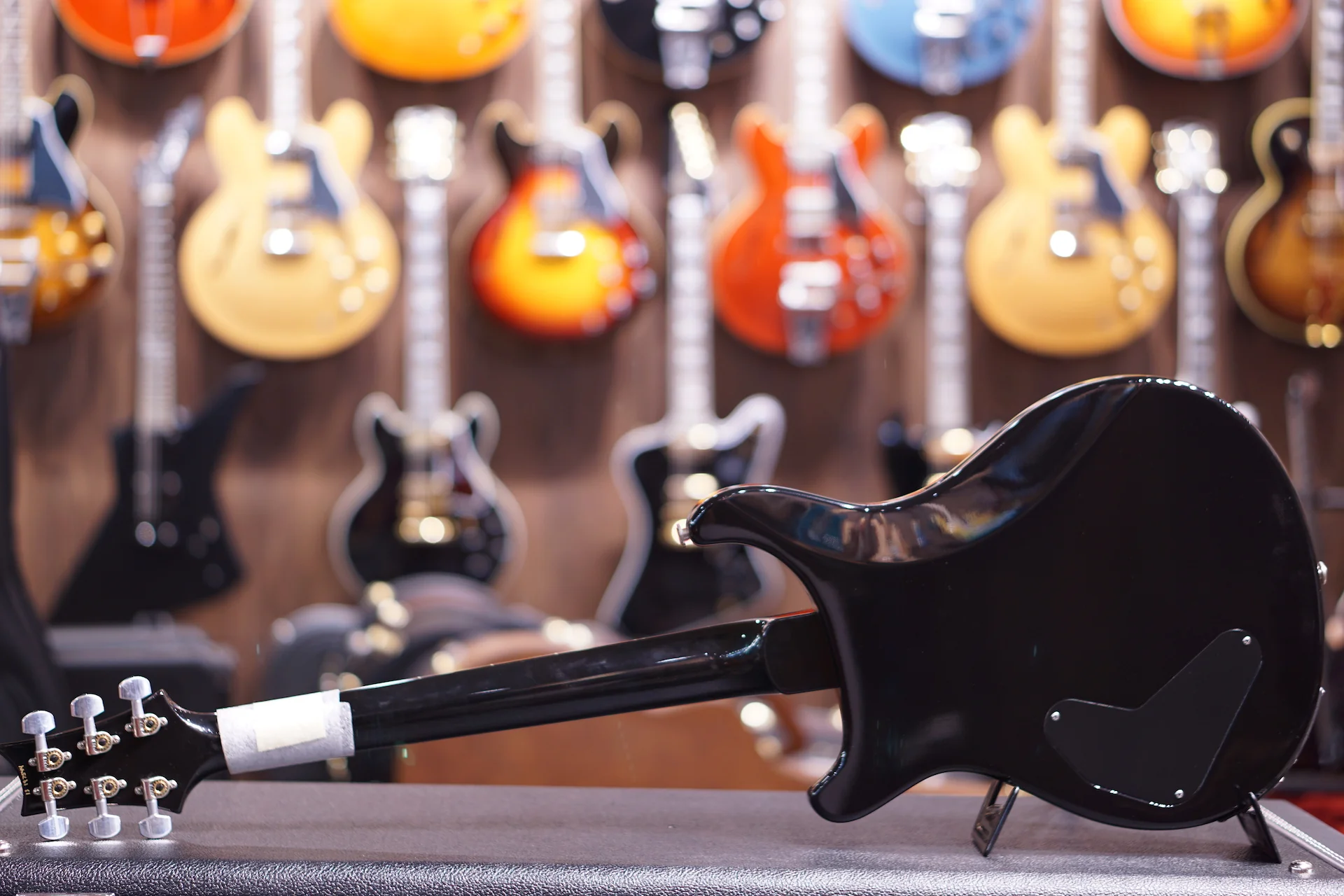 PRS P22, NON-10, PIEZO STTP NICKEL HARDWARE GREY BLACK sn 197544 ( DEMO UNIT  ) - Image 6