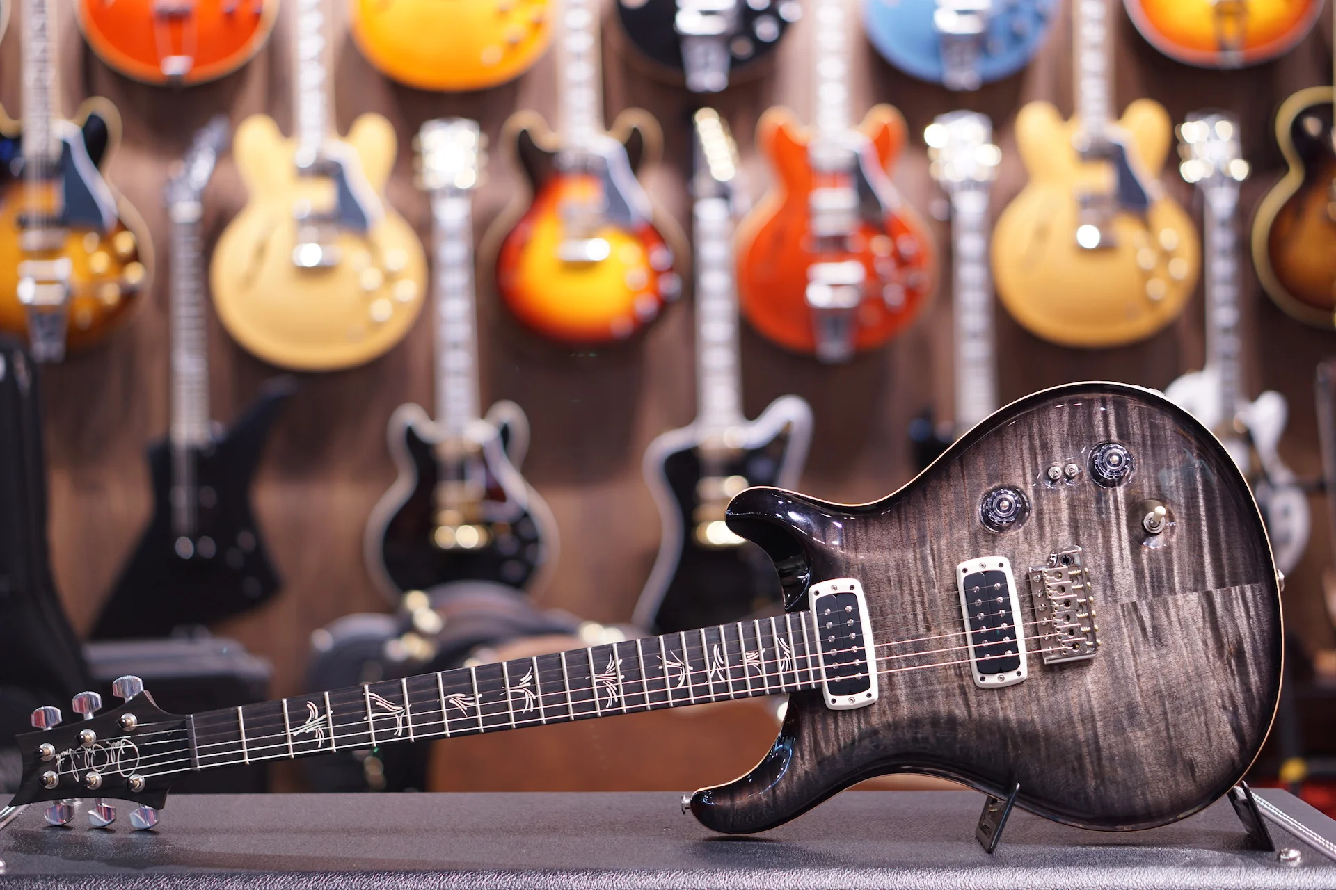 PRS Paul's Guitar w upgraded Katalox neck - Charcoal Burst - Image 3