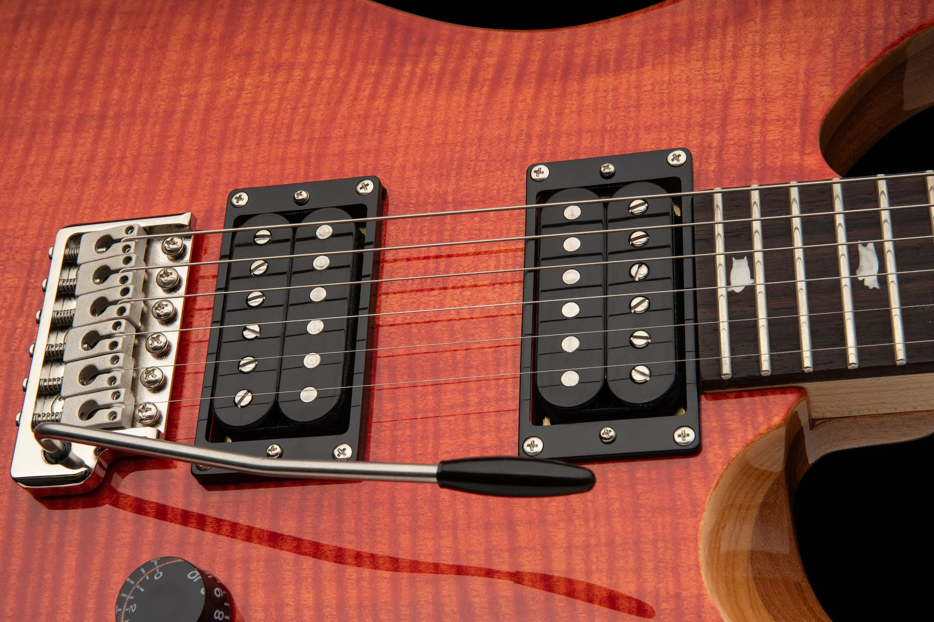 PRS SE CE 24 Bolt On Blood Orange - Image 4