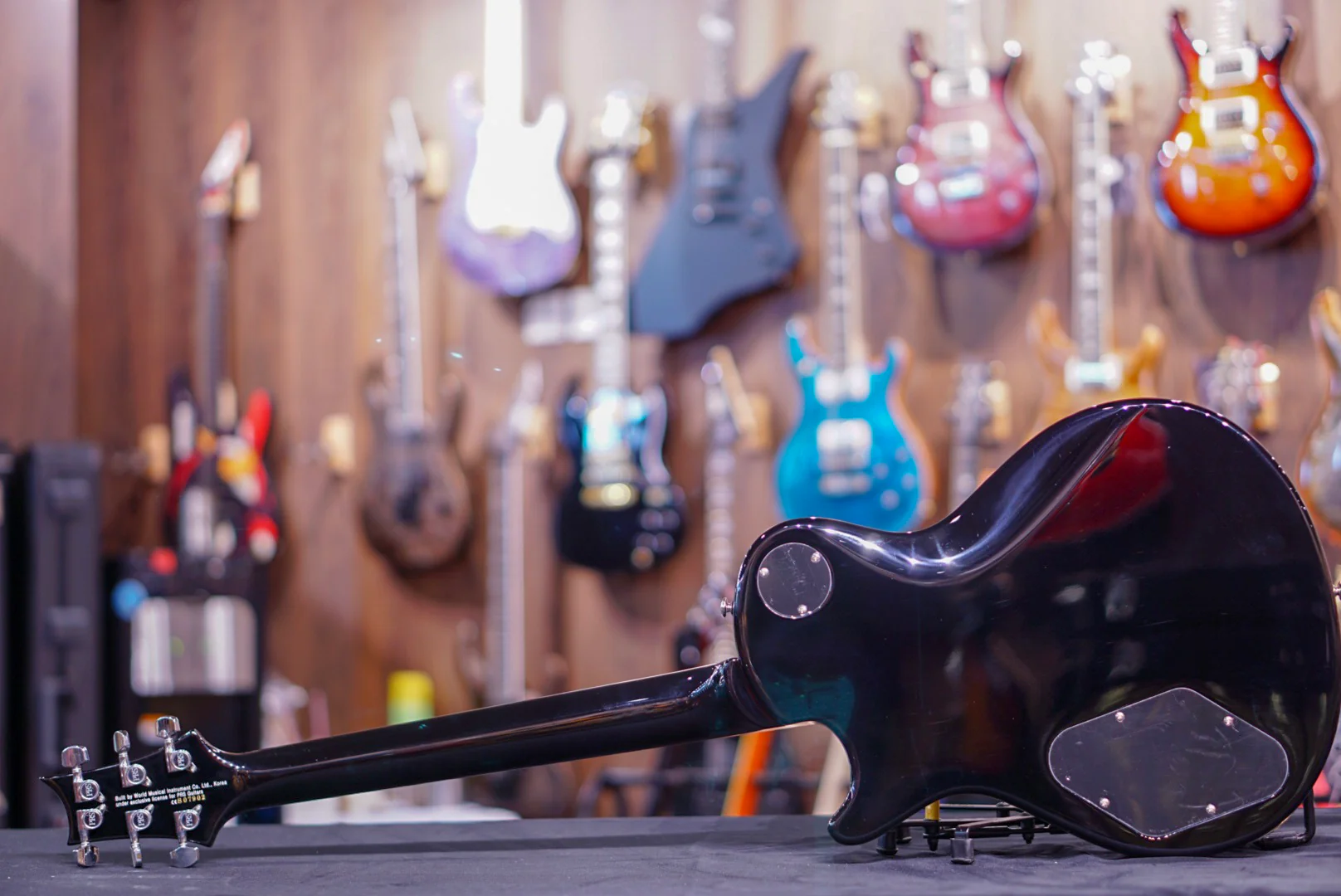 PRS SE Chris Robertson in Fire Red Burst - Image 6