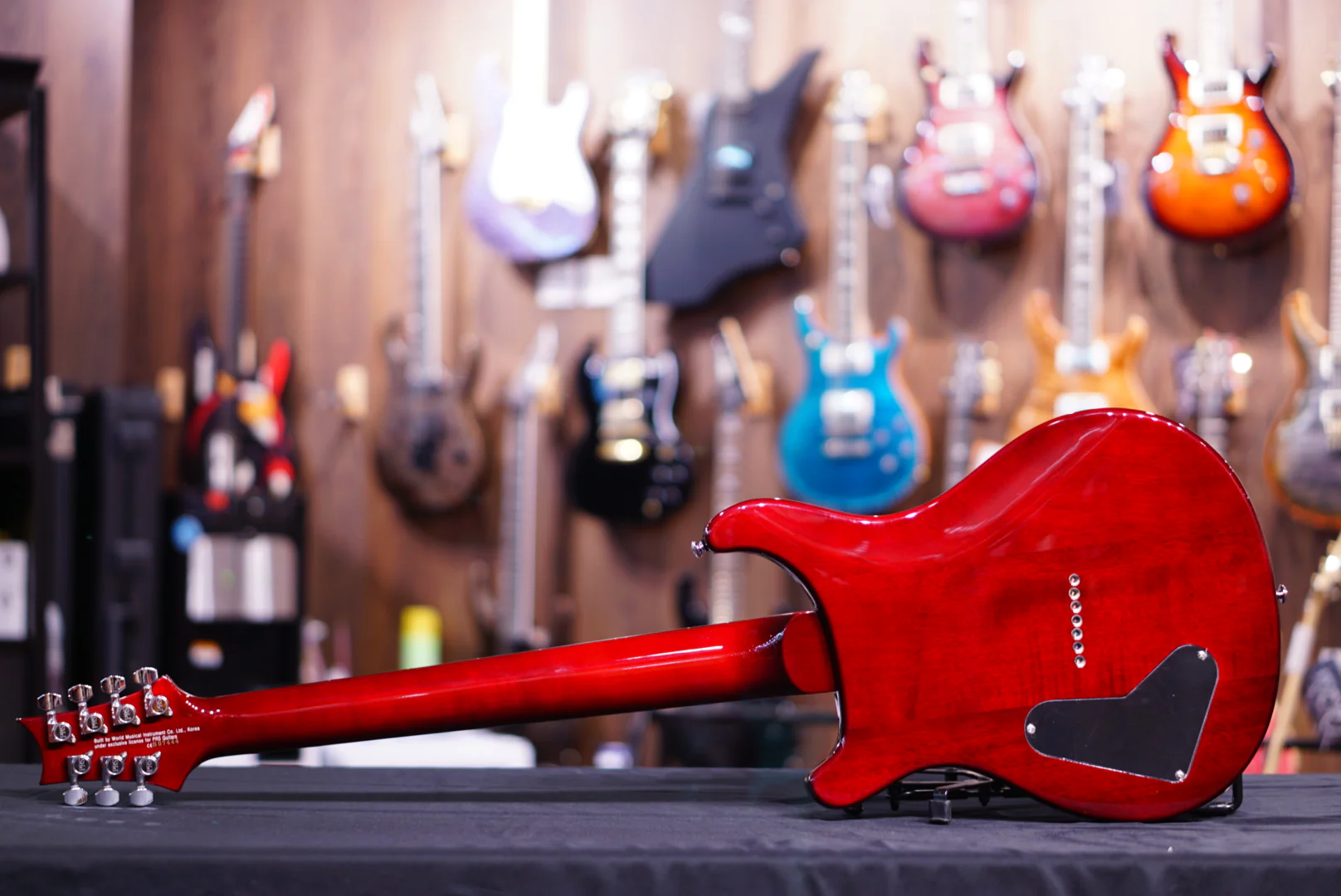 PRS SE Mark Holcomb SVN in Black Cherry - Image 5