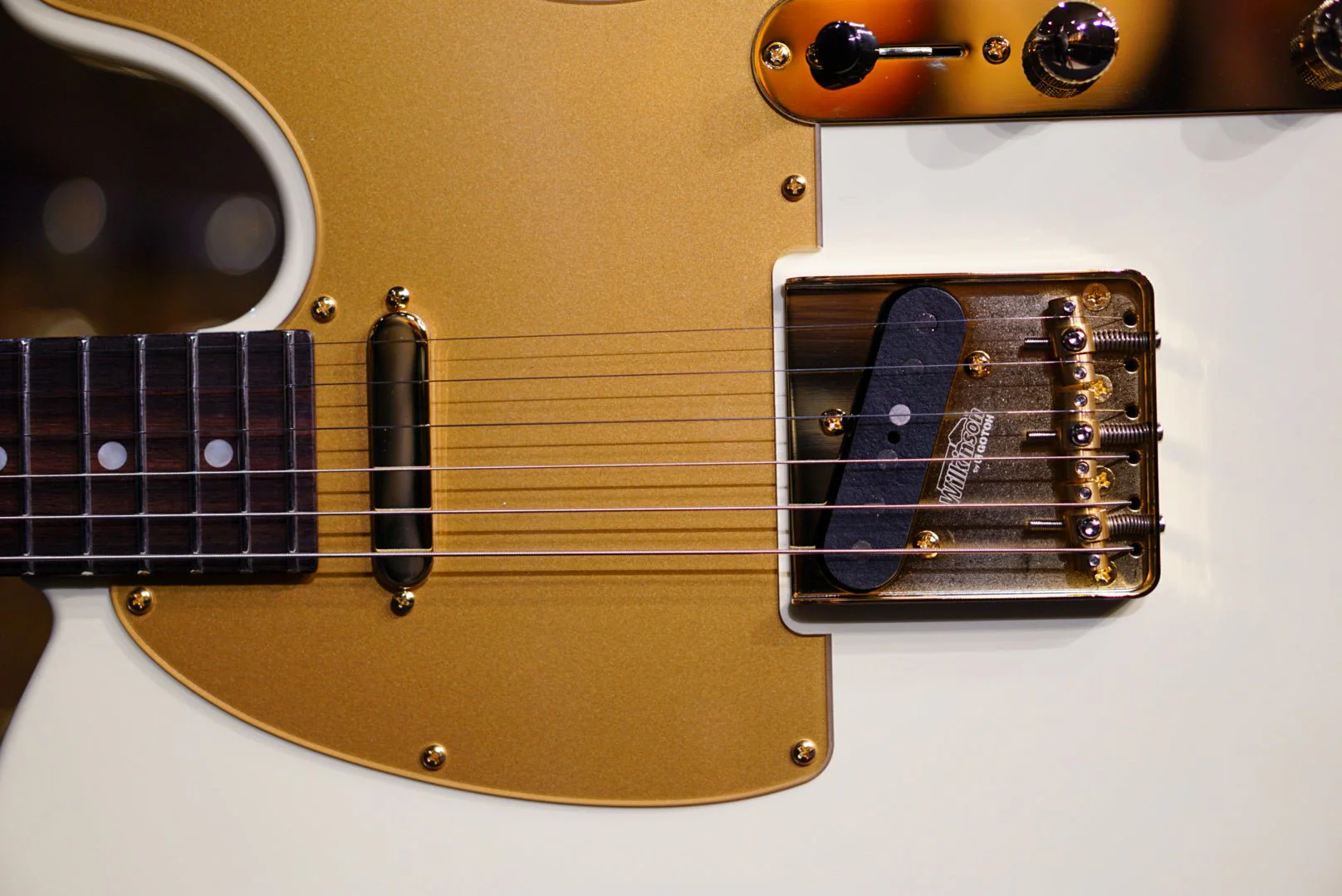 Suhr Mateus Asato Signature Classic T in ‘M.A.’ White   M.A.T 81860 - Image 3