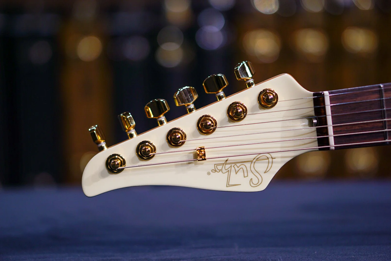 Suhr Mateus Asato Signature Classic T in ‘M.A.’ White   M.A.T 81860 - Image 7