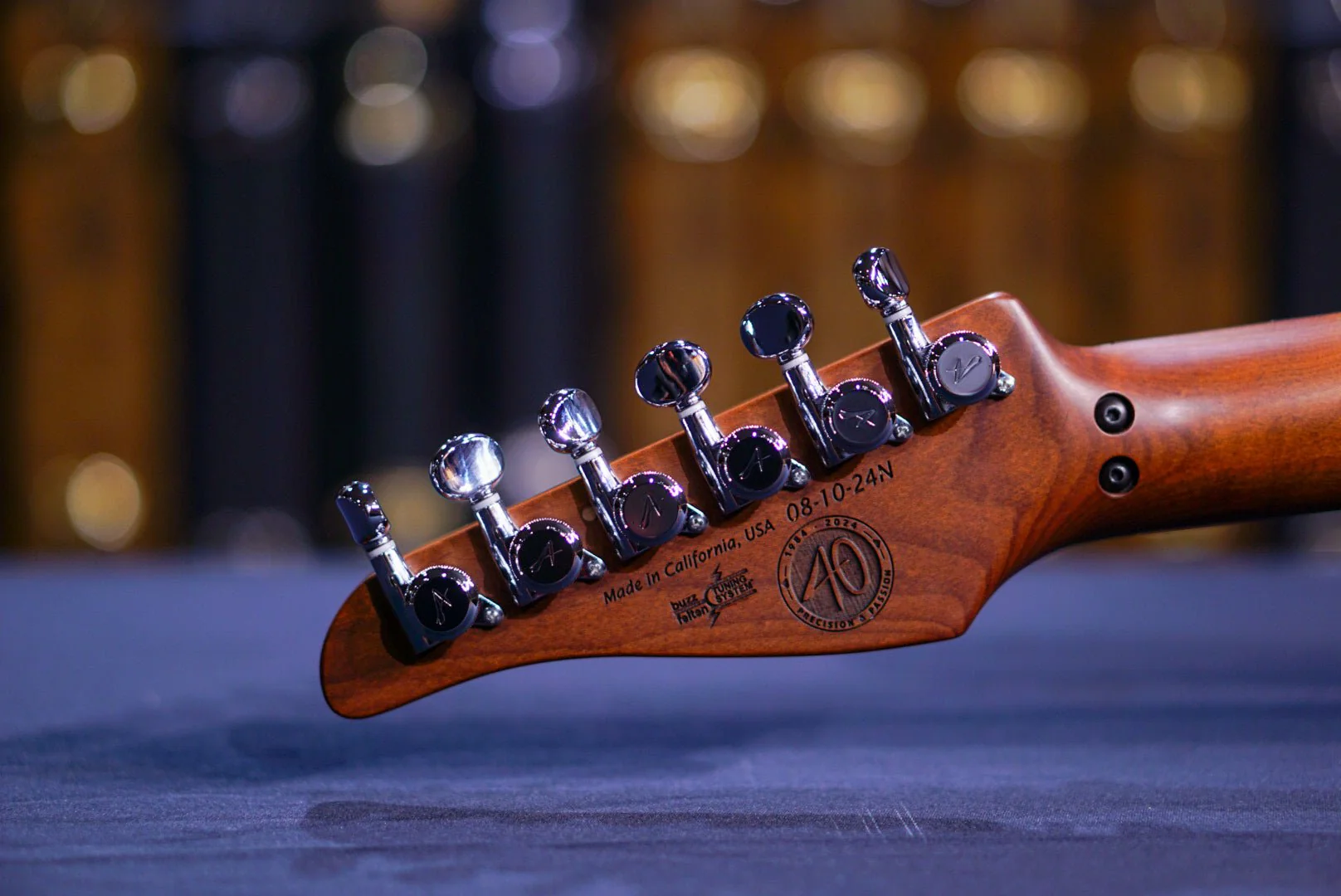 Tom Anderson Angel Player Satin Organic Grain Butterscotch with Brown * 08-10-24N * - Image 8