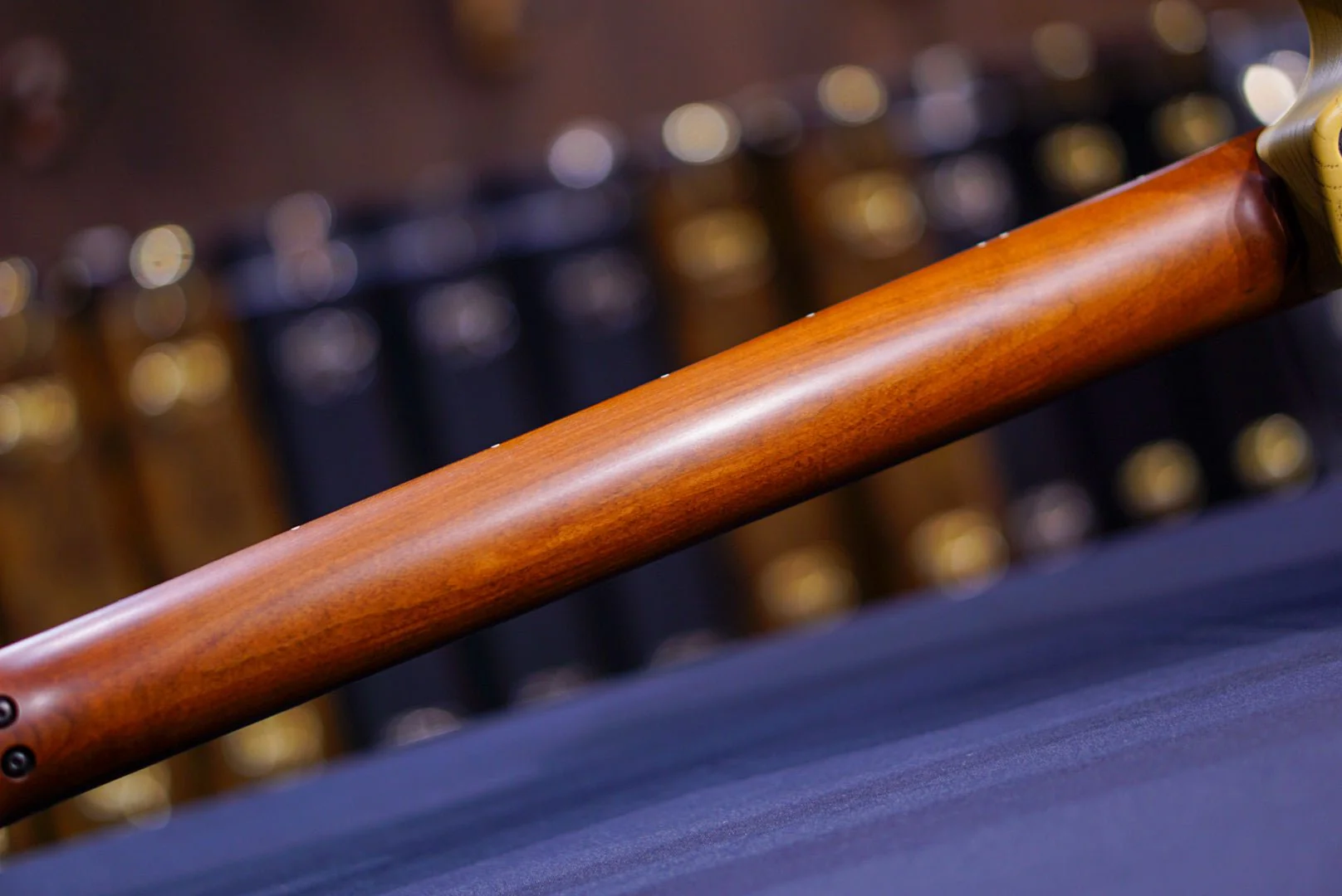 Tom Anderson Angel Player Satin Organic Grain Butterscotch with Brown * 08-10-24N * - Image 9