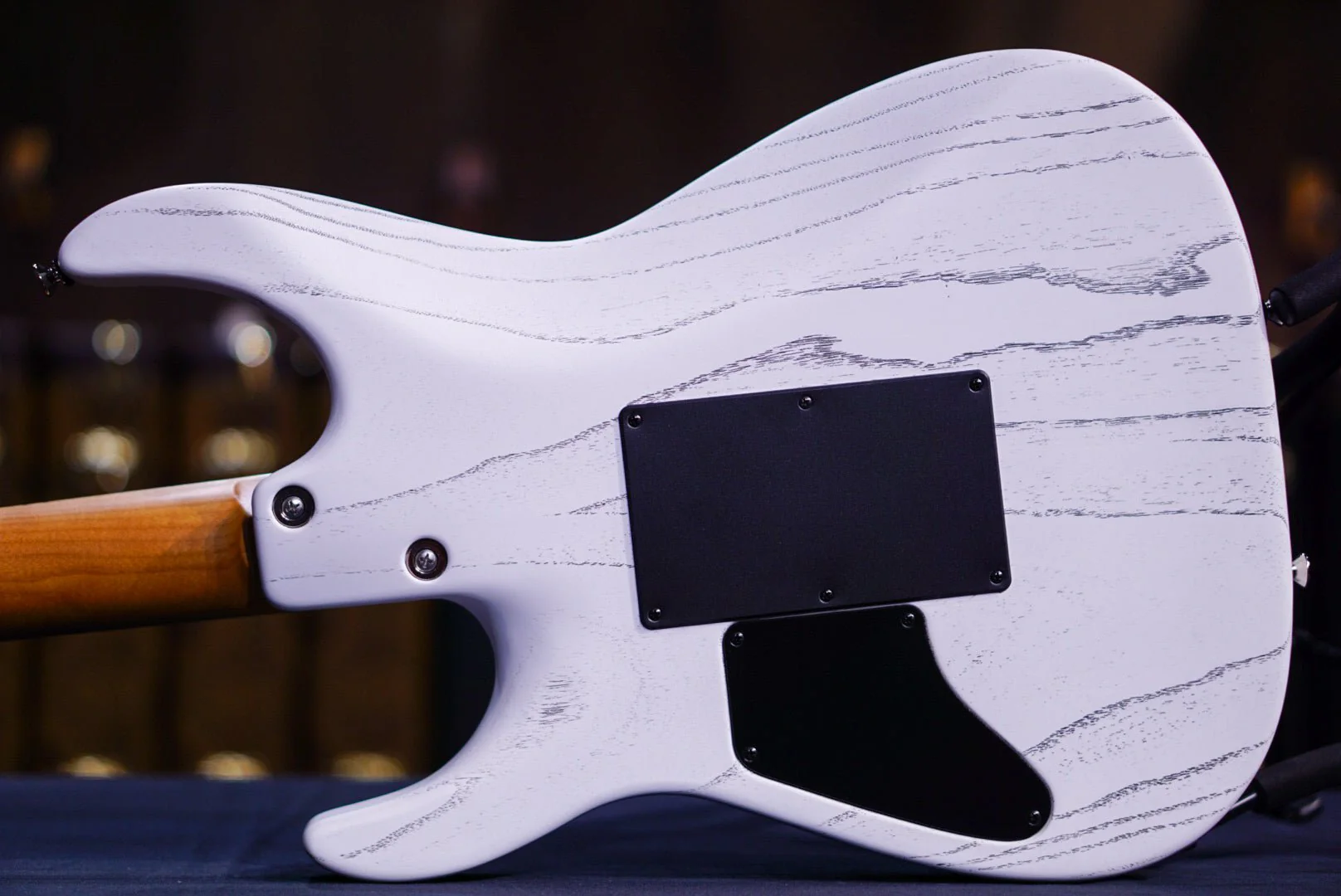 Tom Anderson Angel Player Satin Organic Grain White with Black  * 06-22-24A * - Image 11