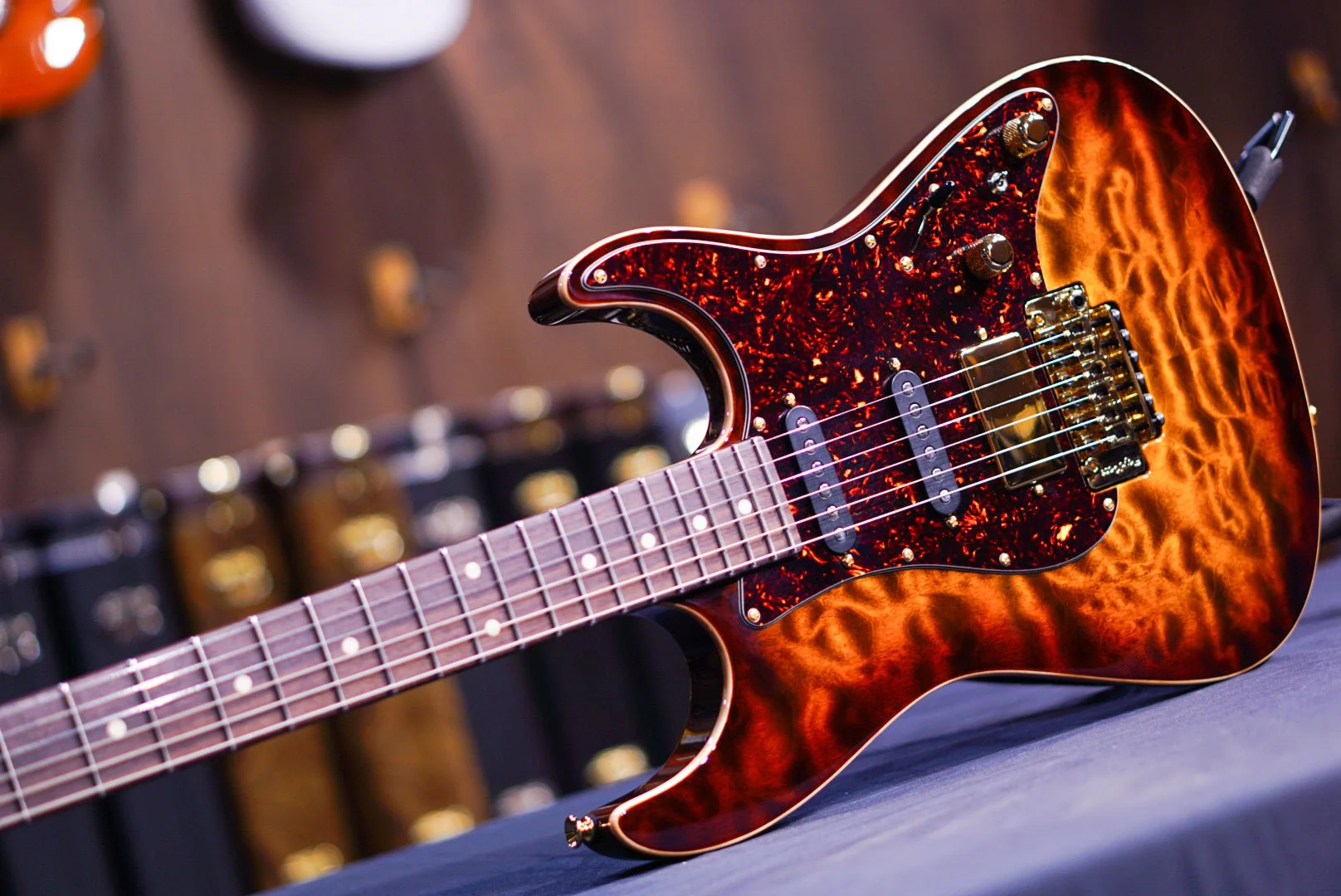 Tom Anderson Drop Top Classic Tiger Eye Burst  * 04-14-24N * - Image 5